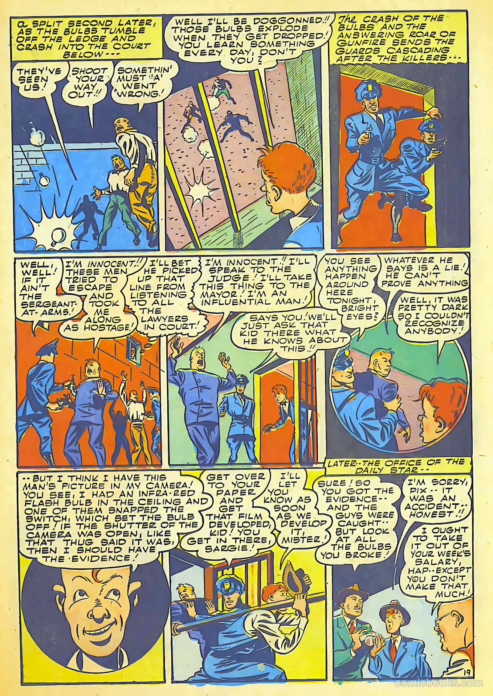 Lightning Comics #1 (1942) — page 21 of 66