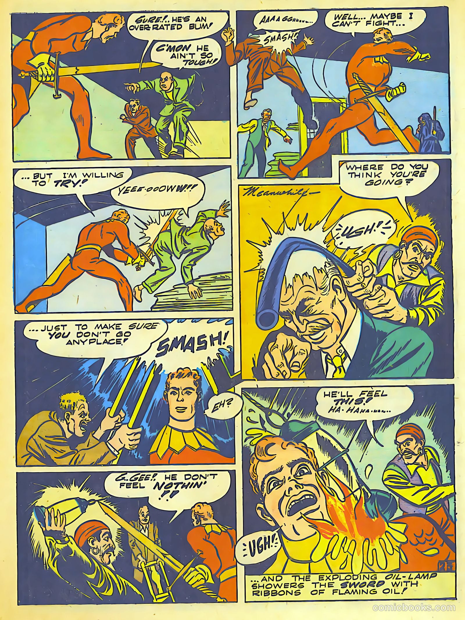 Lightning Comics #1 (1942) — page 25 of 66