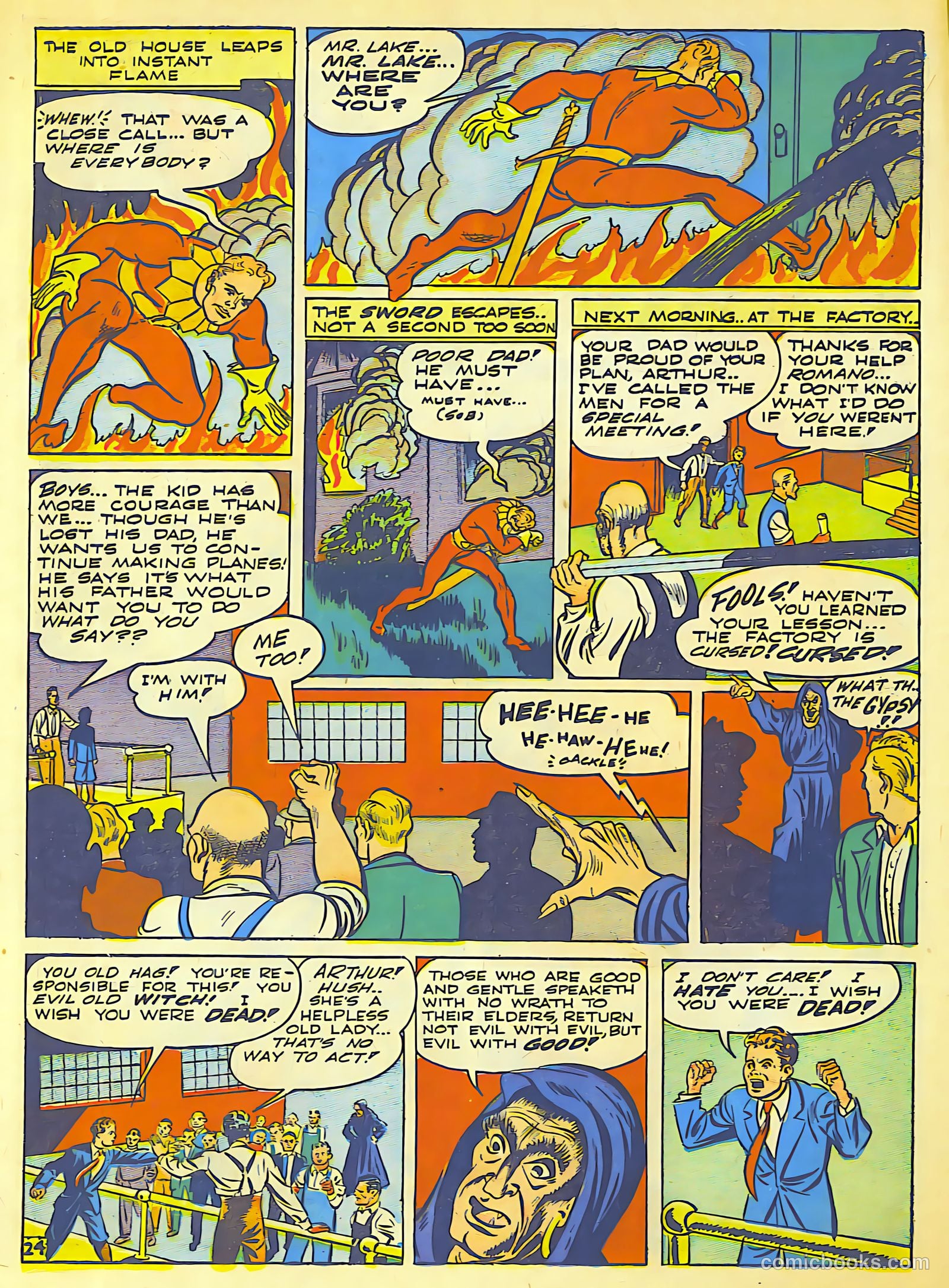 Lightning Comics #1 (1942) — page 26 of 66