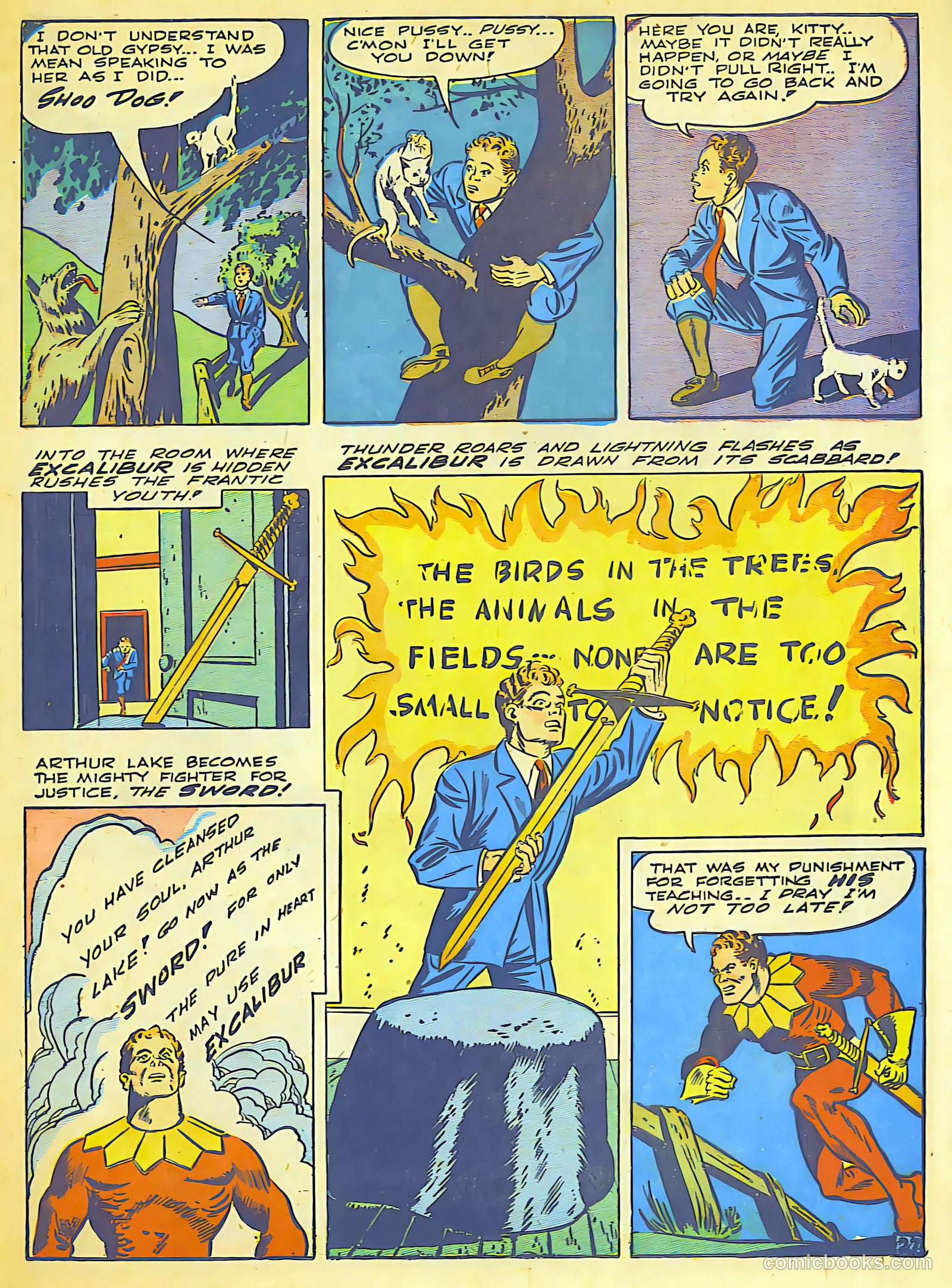 Lightning Comics #1 (1942) — page 29 of 66