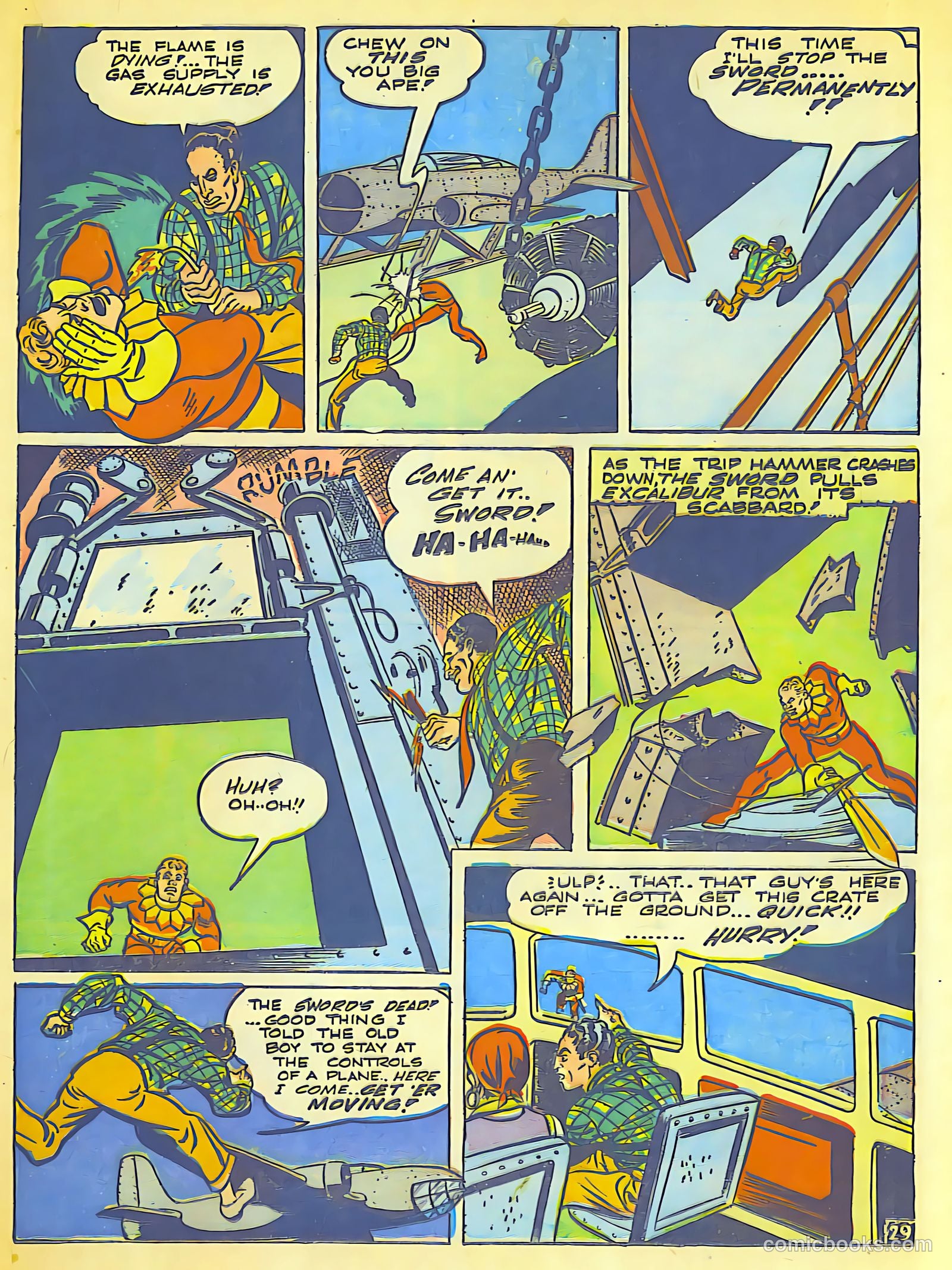 Lightning Comics #1 (1942) — page 31 of 66
