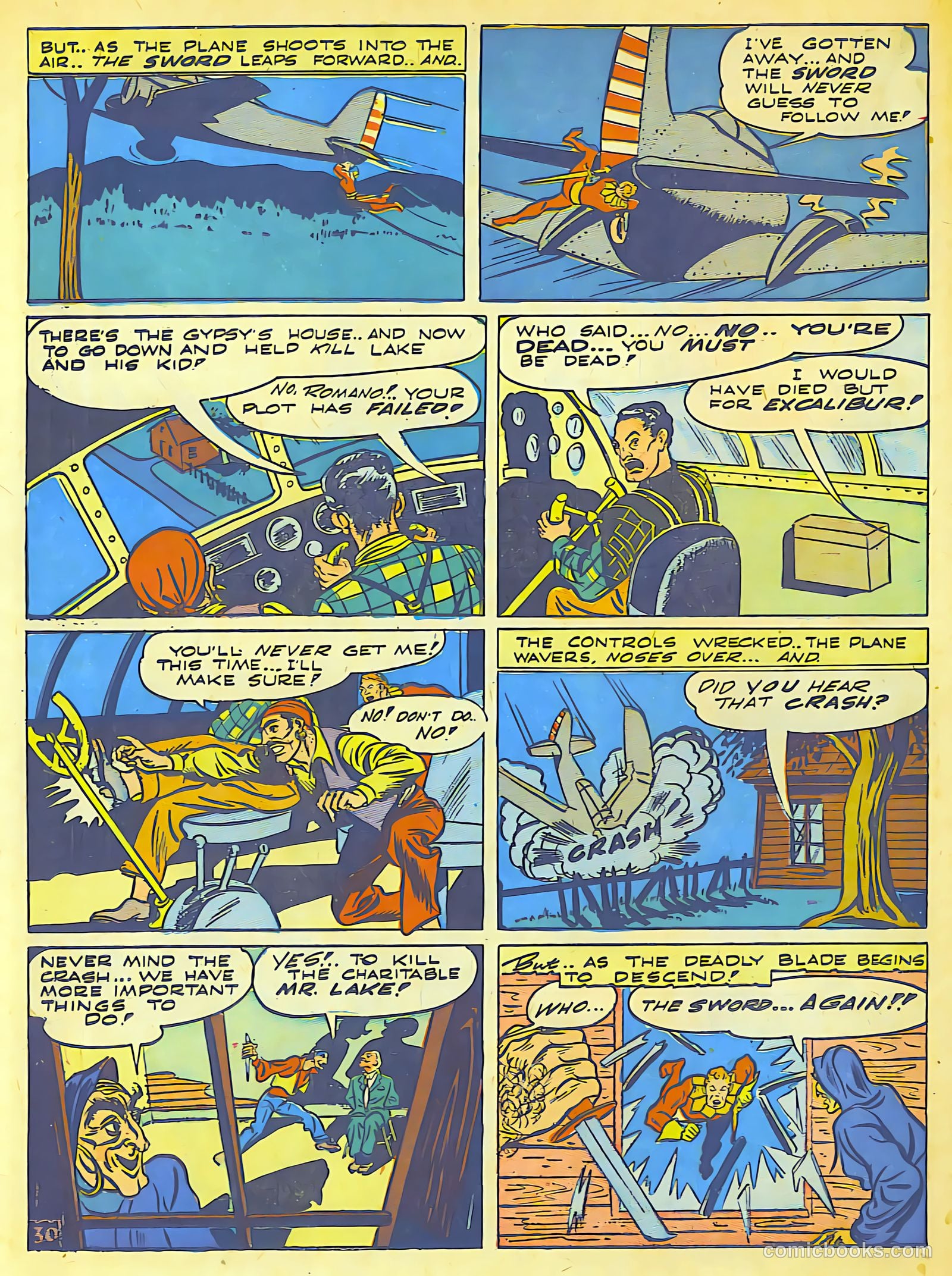 Lightning Comics #1 (1942) — page 32 of 66