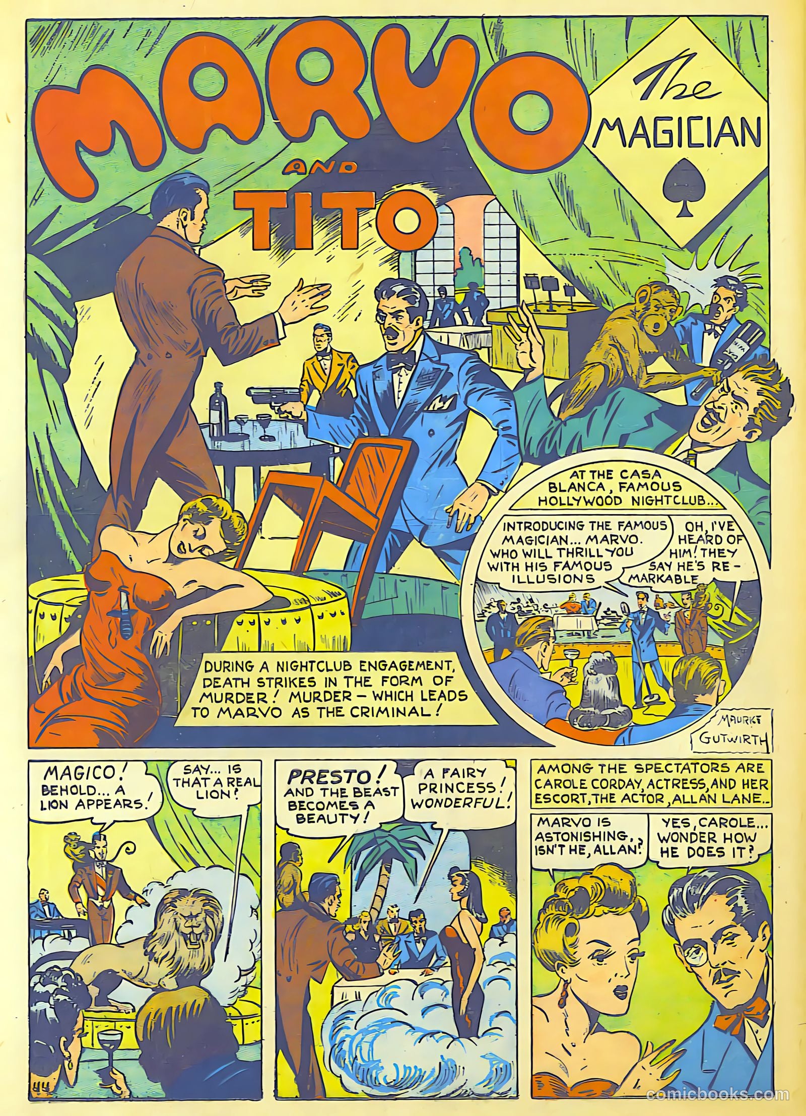 Lightning Comics #1 (1942) — page 44 of 66