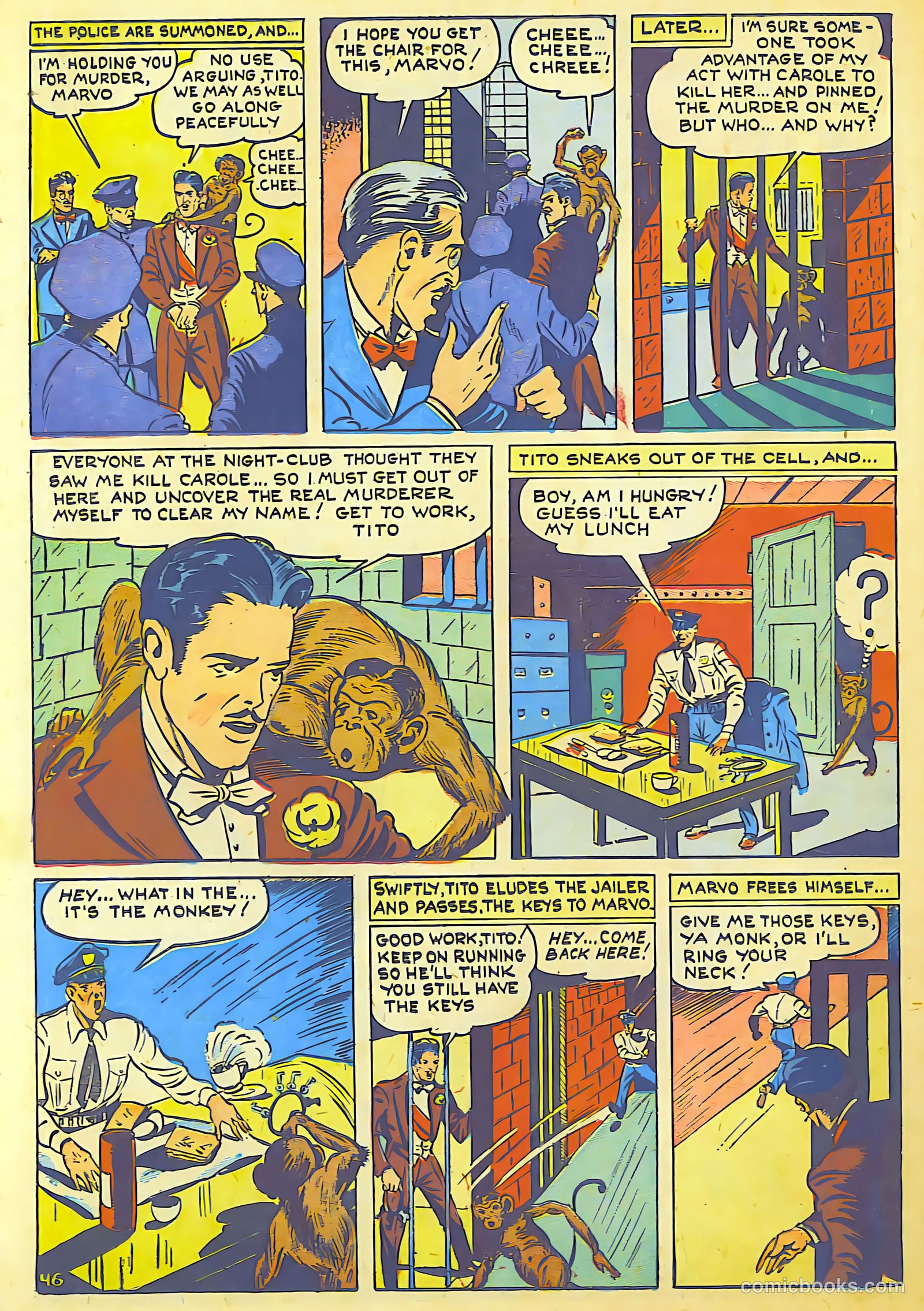 Lightning Comics #1 (1942) — page 46 of 66