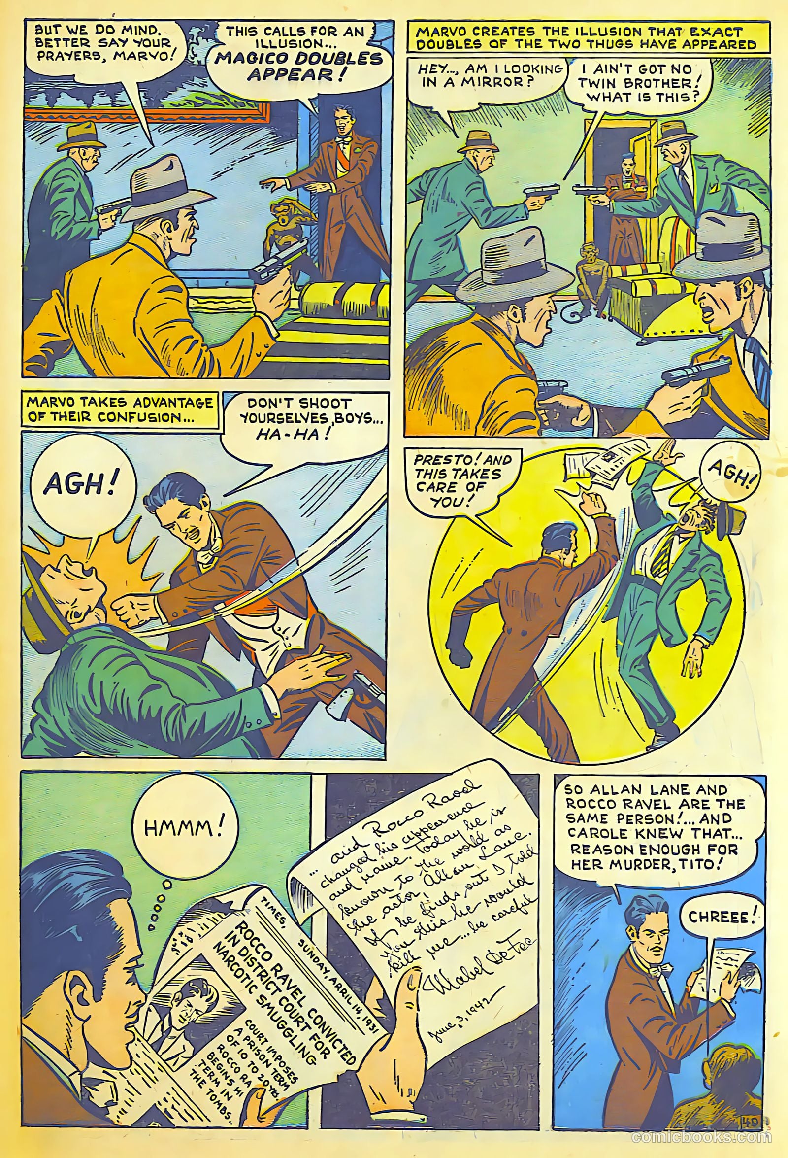 Lightning Comics #1 (1942) — page 49 of 66