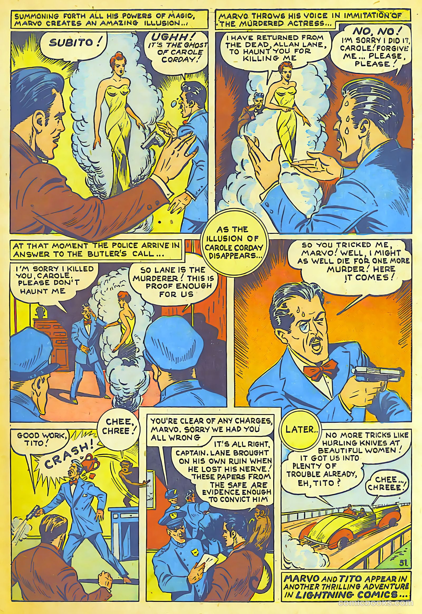 Lightning Comics #1 (1942) — page 51 of 66