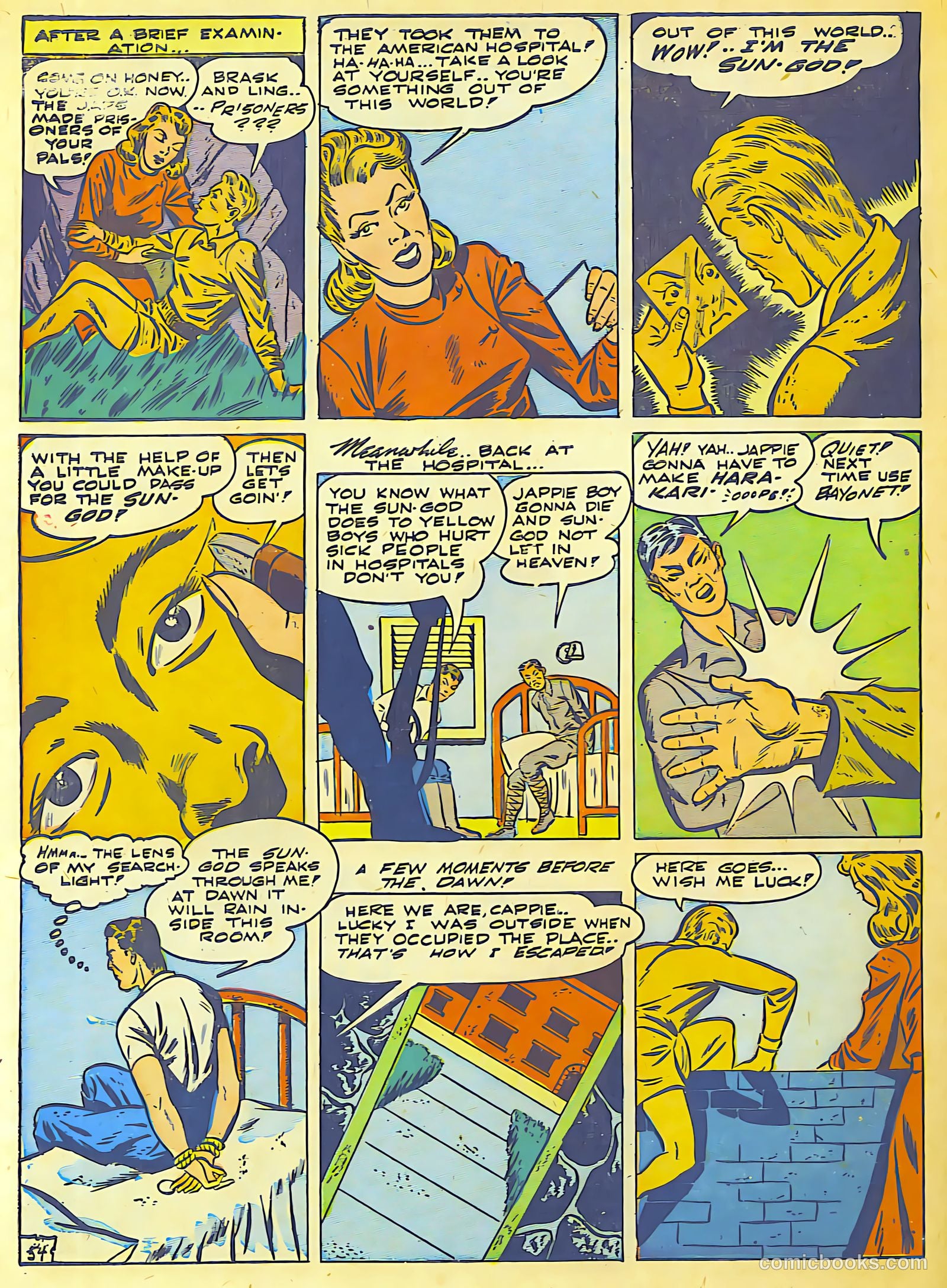 Lightning Comics #1 (1942) — page 54 of 66