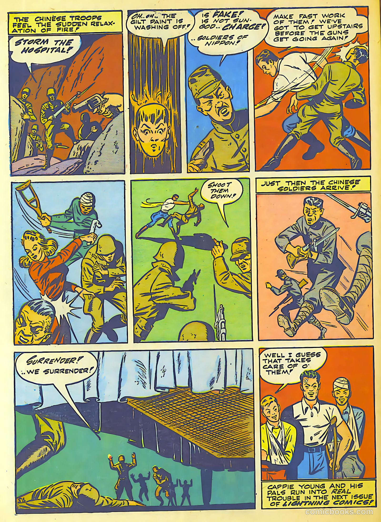 Lightning Comics #1 (1942) — page 56 of 66