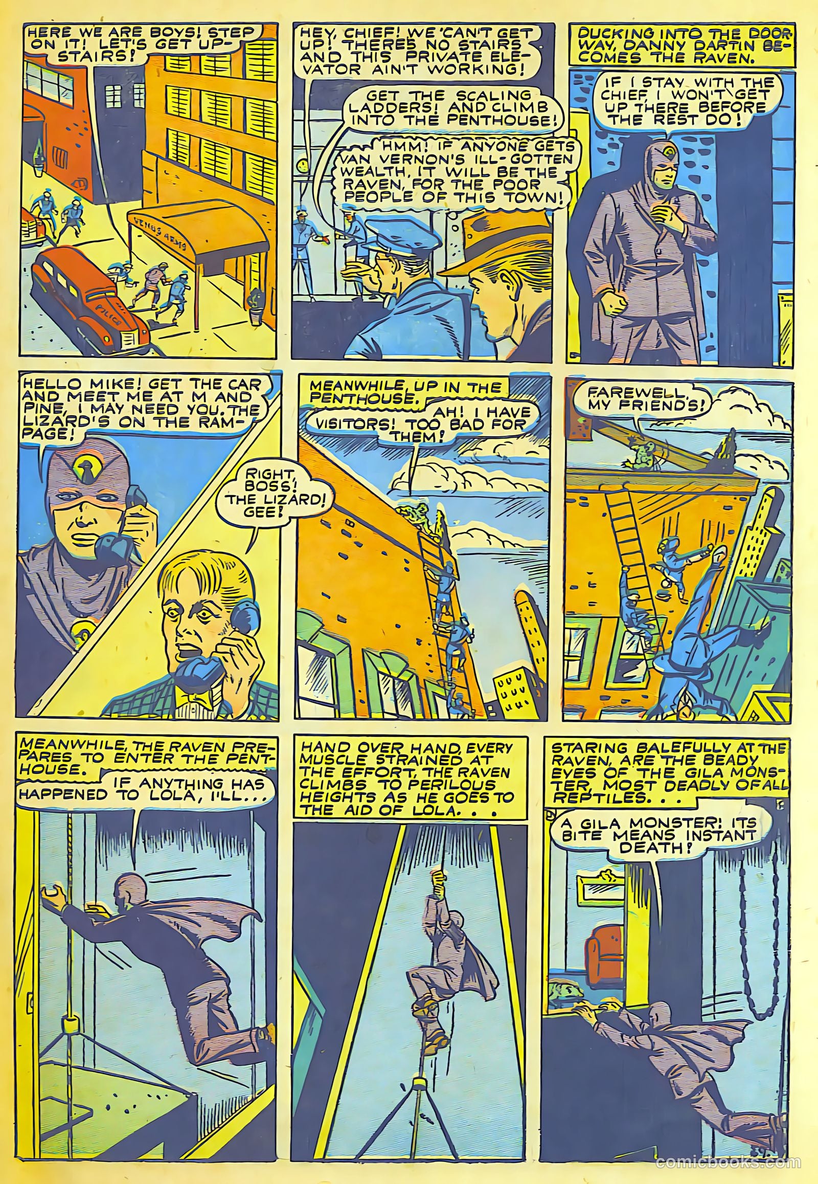 Lightning Comics #1 (1942) — page 59 of 66