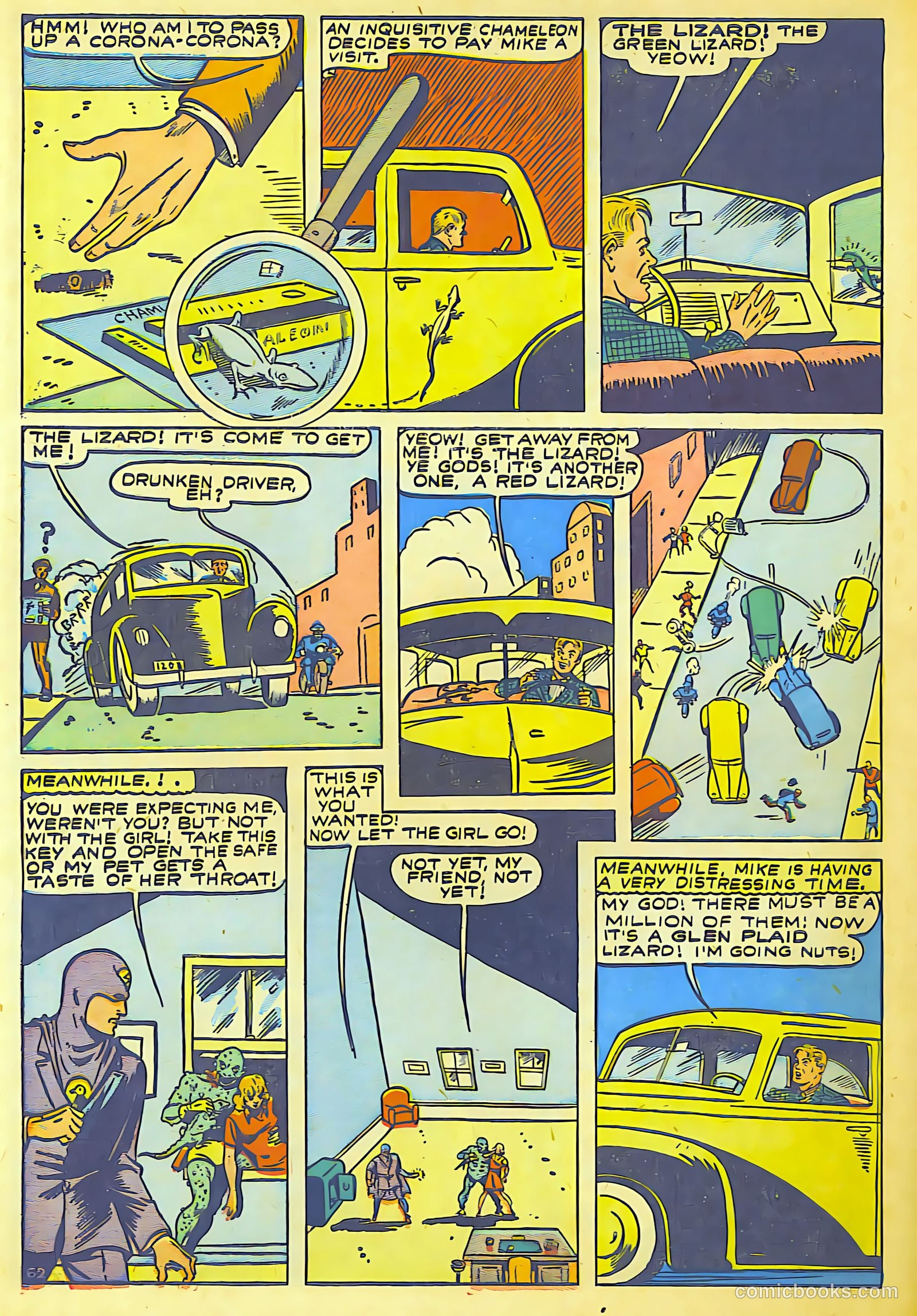 Lightning Comics #1 (1942) — page 62 of 66