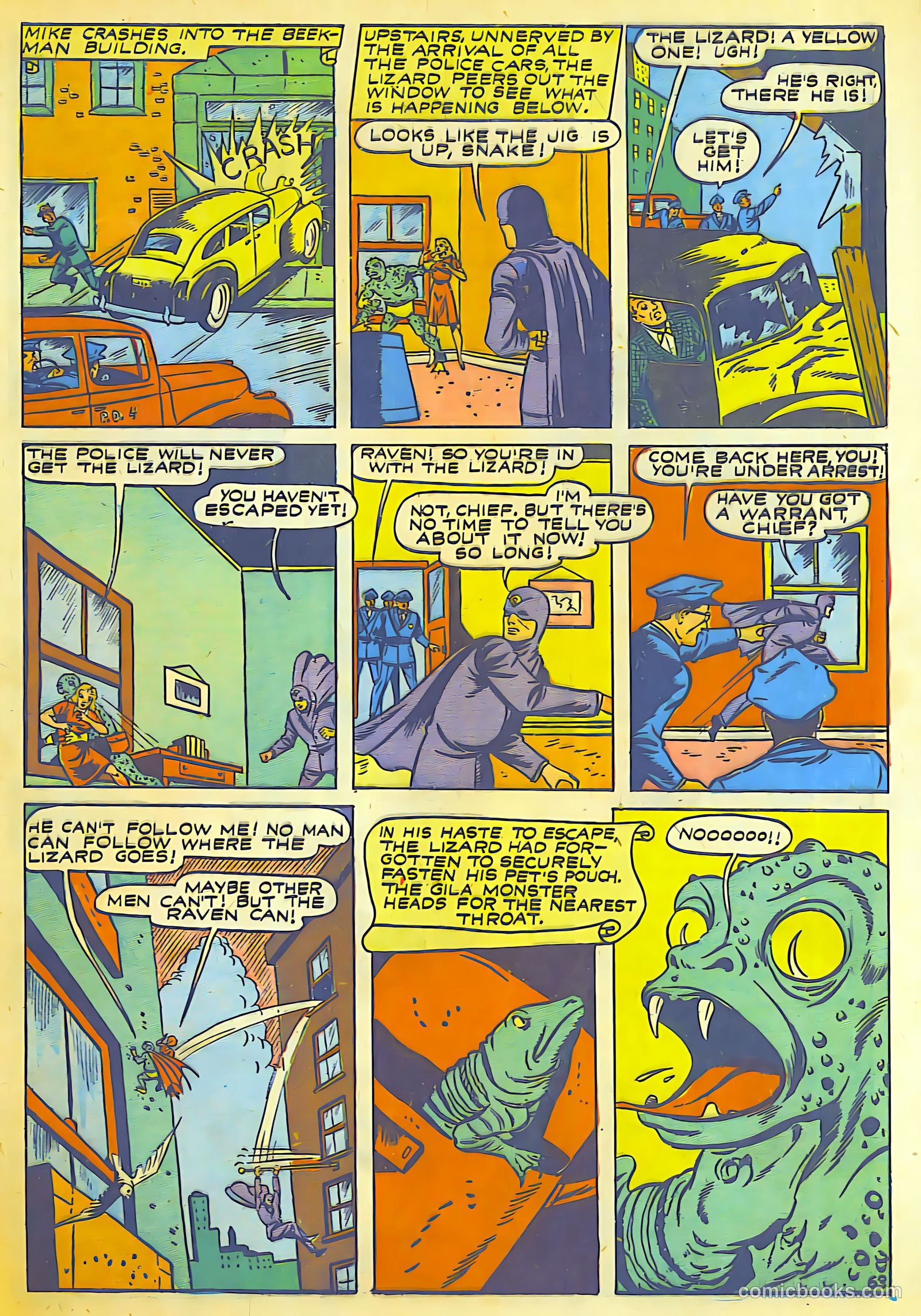 Lightning Comics #1 (1942) — page 63 of 66