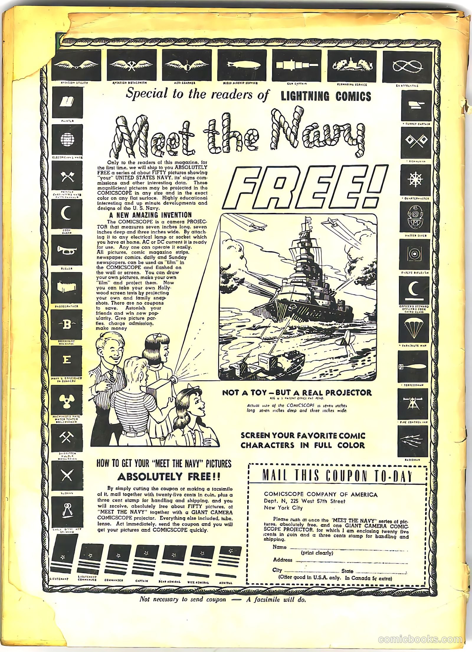 Lightning Comics #1 (1942) — page 66 of 66
