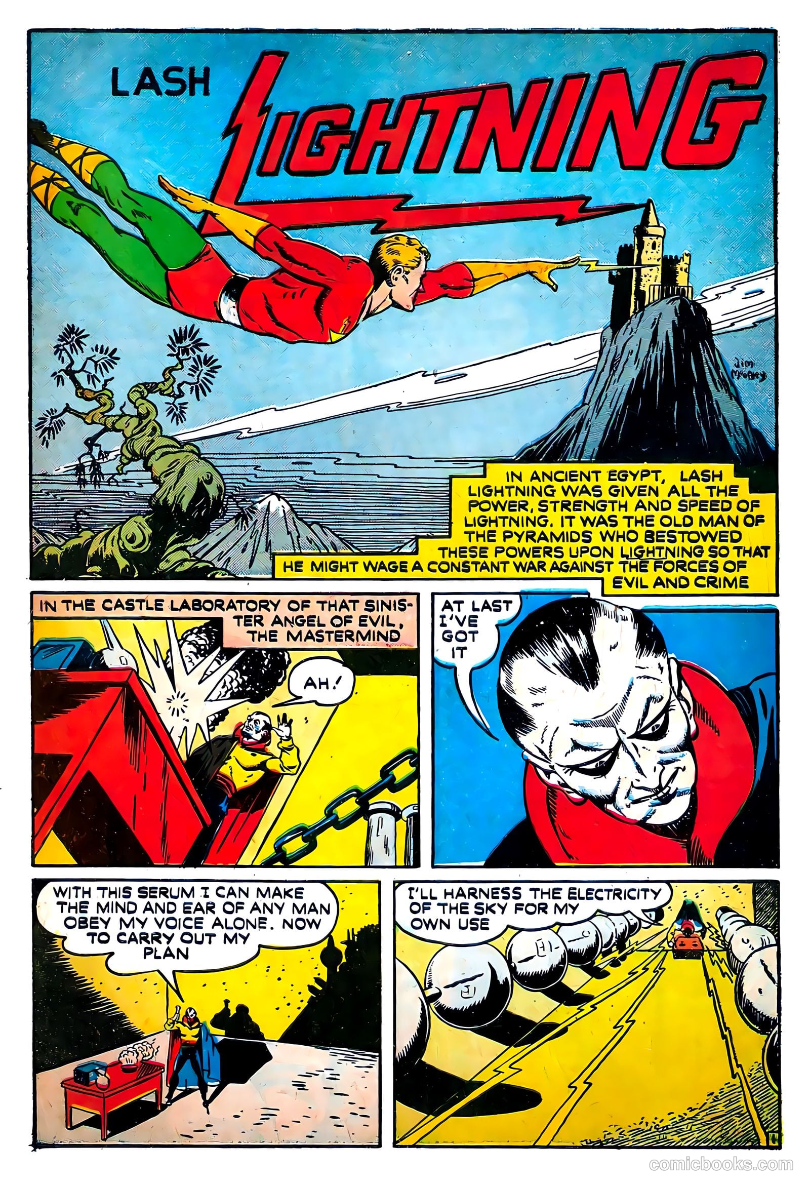 Lightning Comics #2 (1941) — page 3 of 68