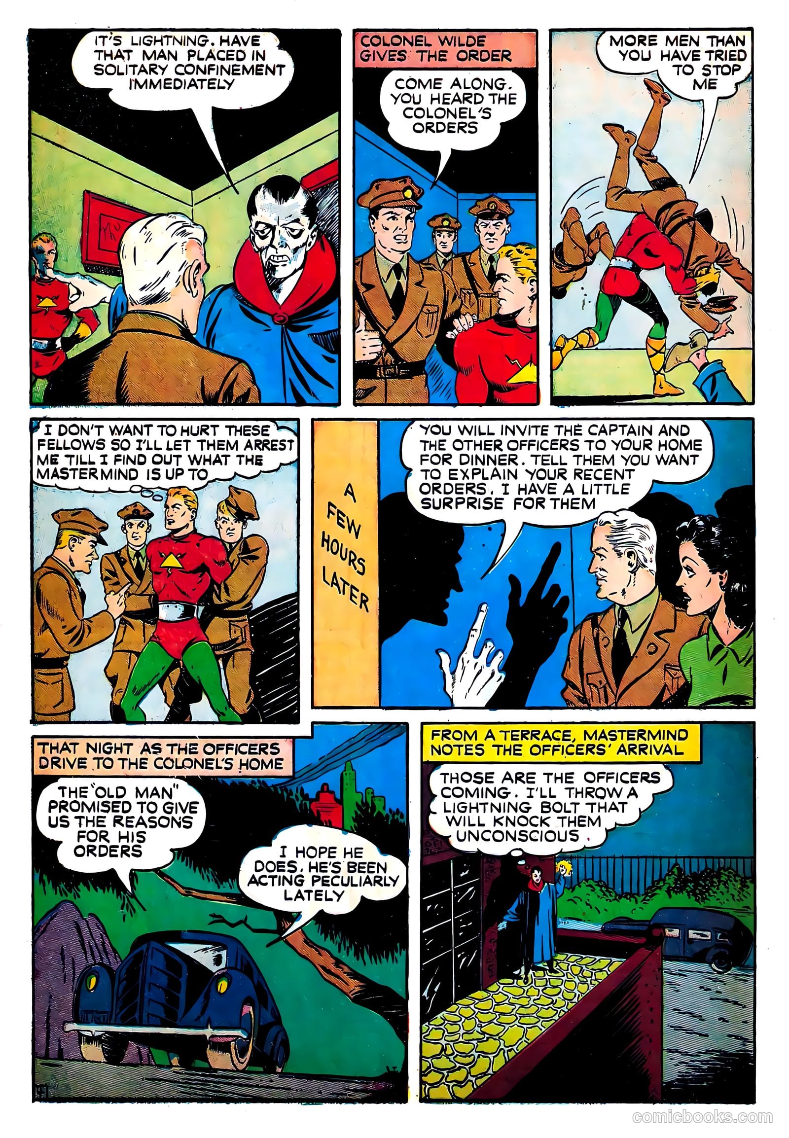 Lightning Comics #2 (1941) — page 6 of 68