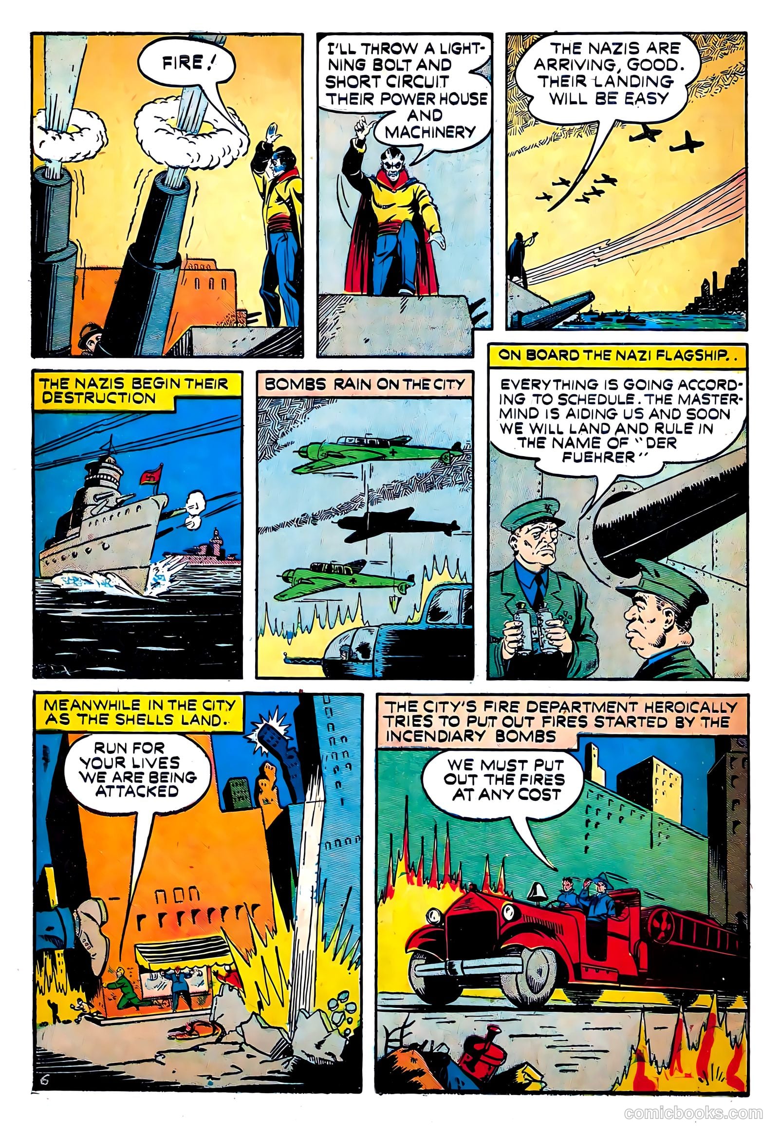 Lightning Comics #2 (1941) — page 8 of 68