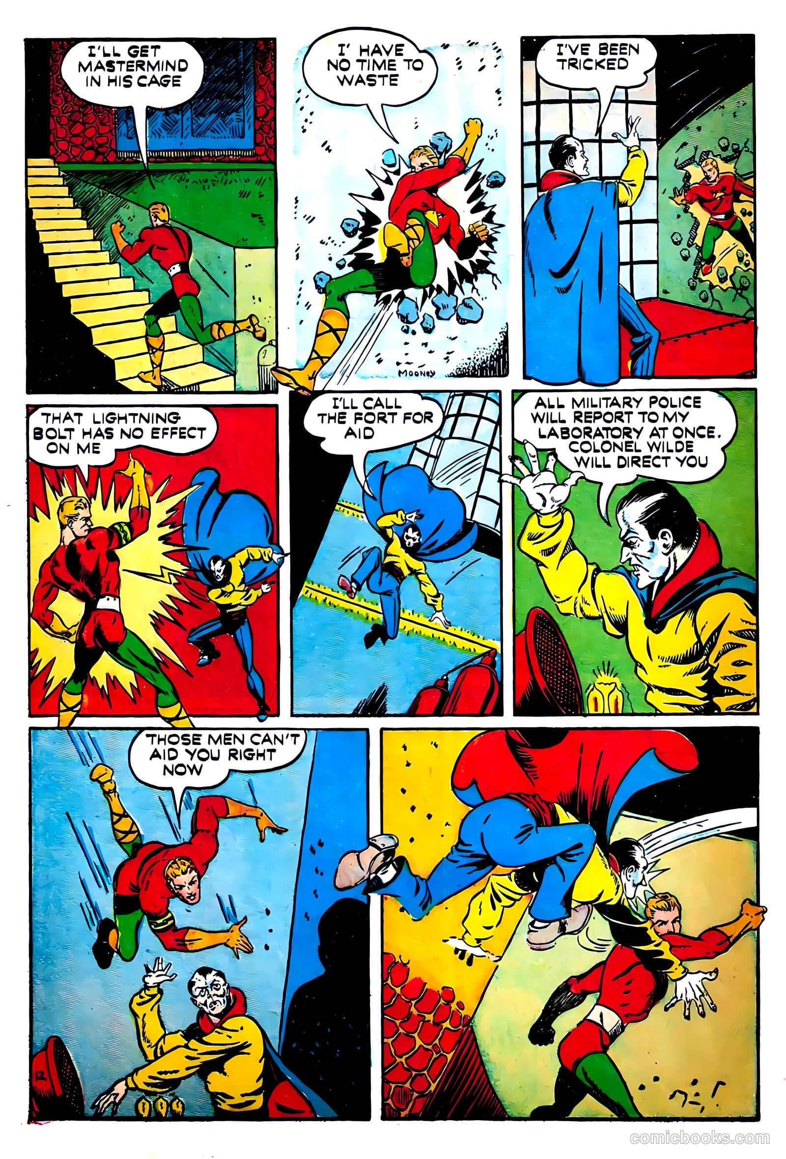 Lightning Comics #2 (1941) — page 14 of 68