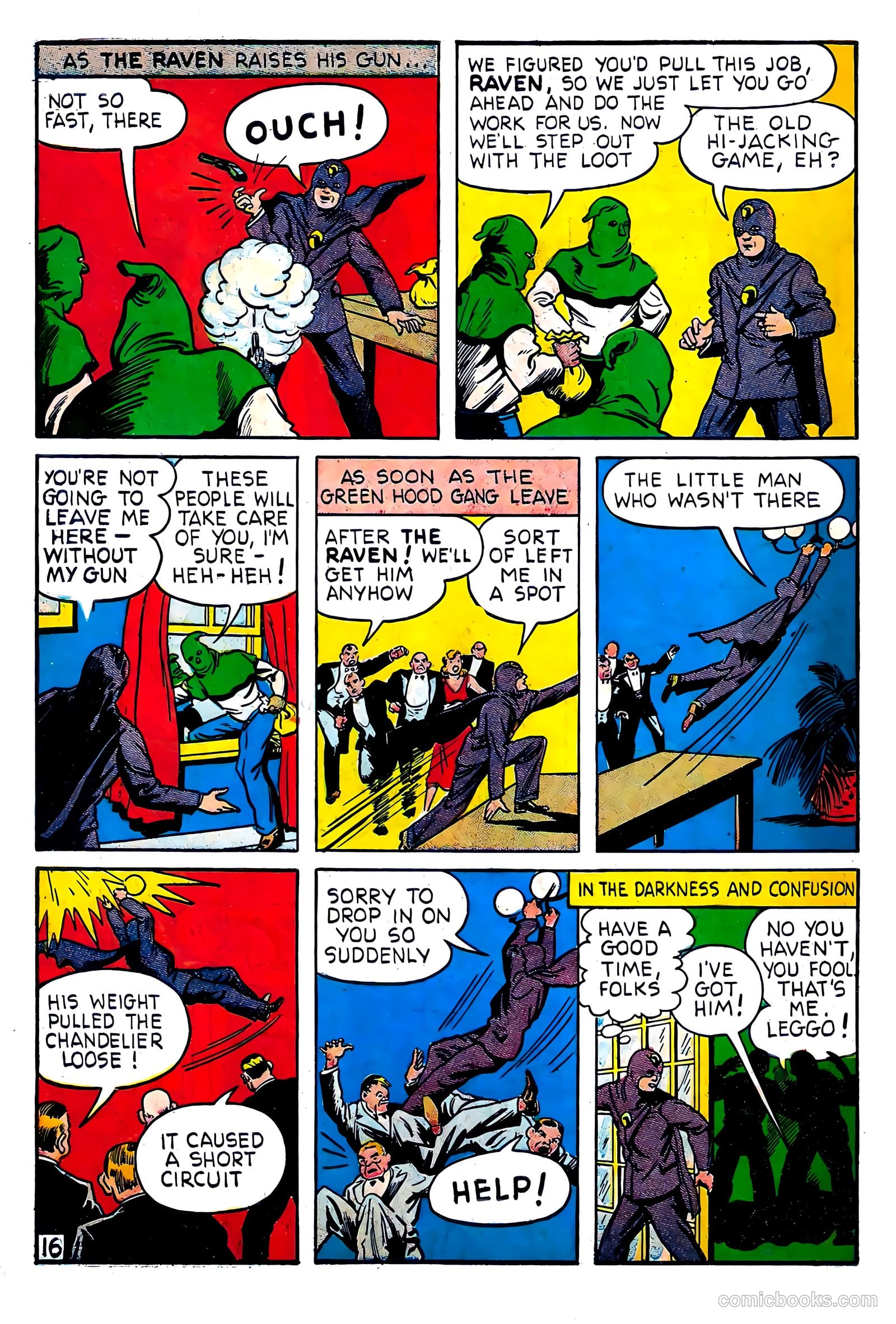 Lightning Comics #2 (1941) — page 18 of 68