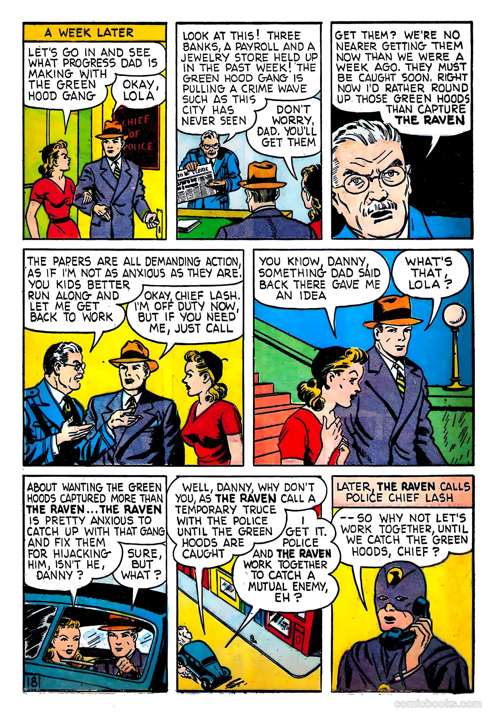 Lightning Comics #2 (1941) — page 20 of 68