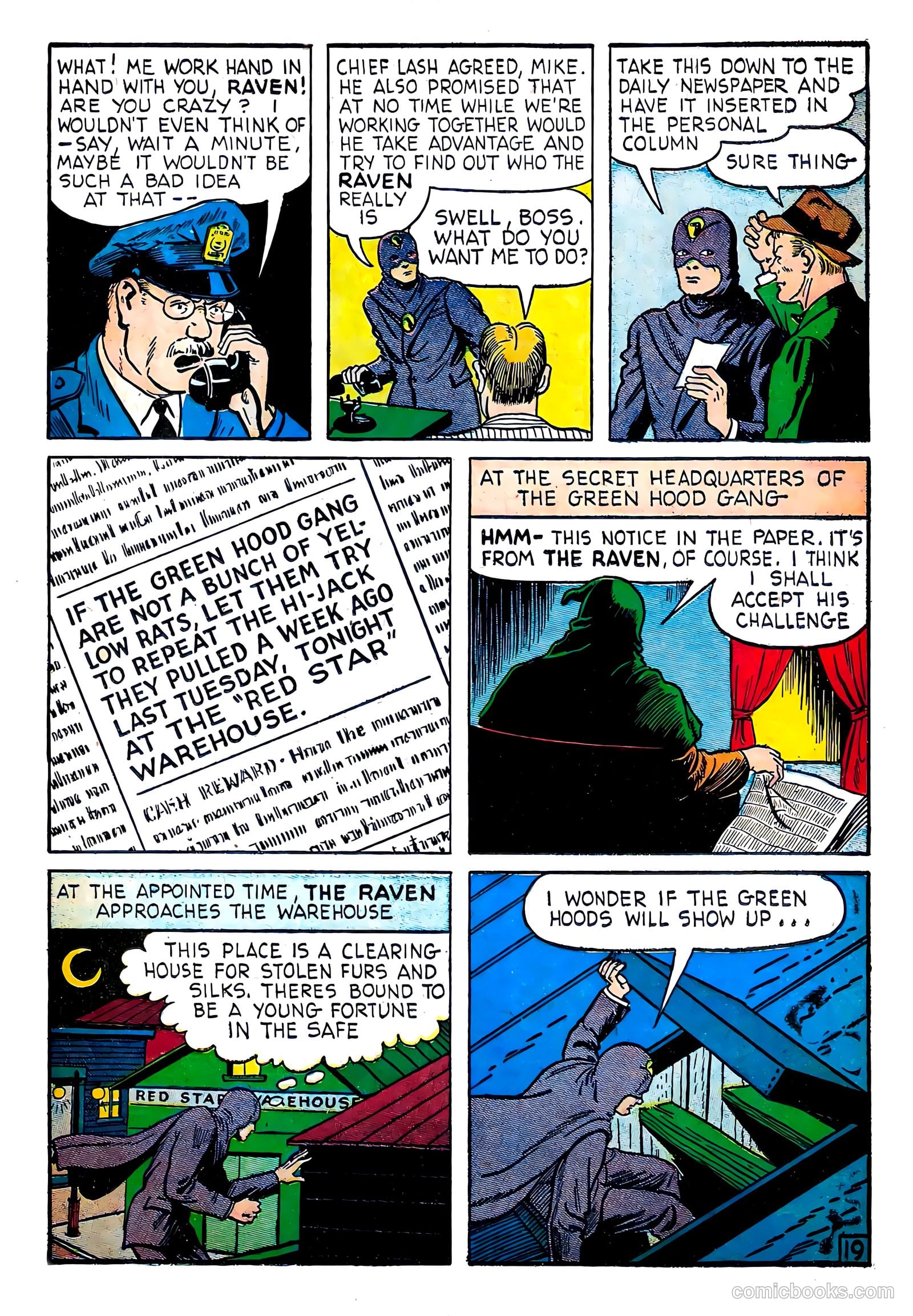 Lightning Comics #2 (1941) — page 21 of 68