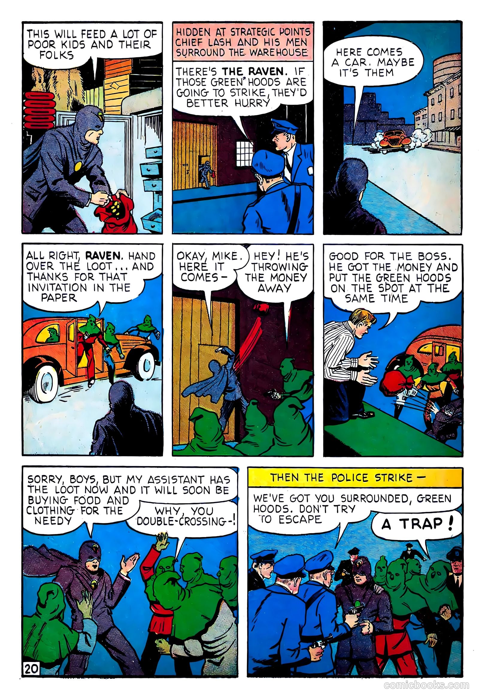 Lightning Comics #2 (1941) — page 22 of 68
