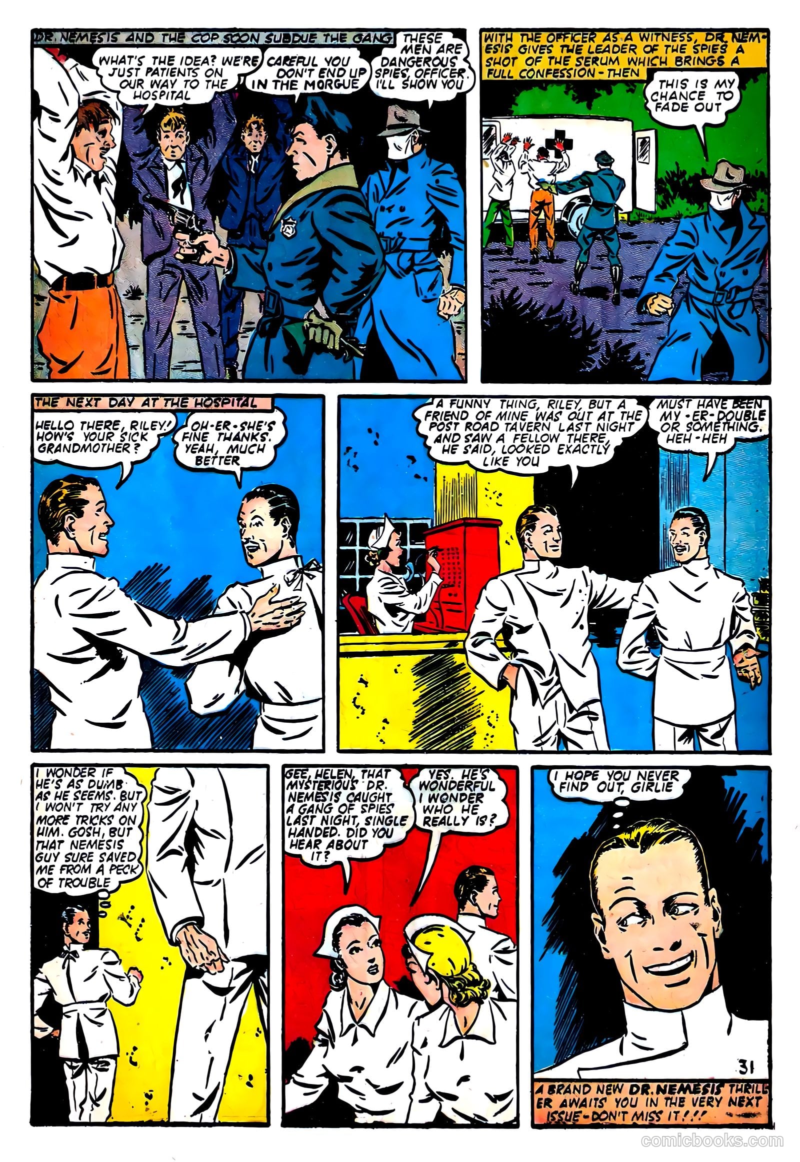 Lightning Comics #2 (1941) — page 33 of 68