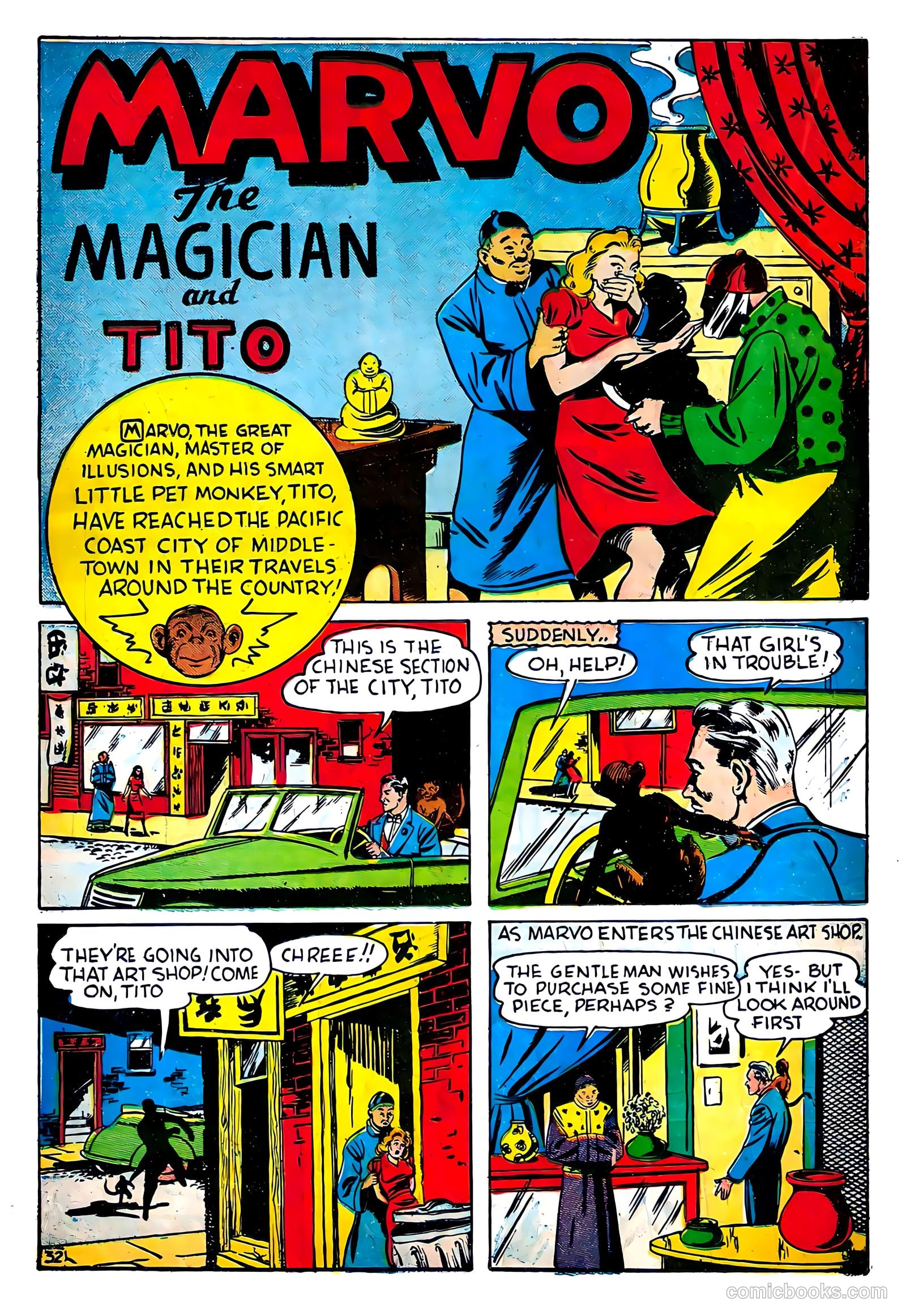 Lightning Comics #2 (1941) — page 34 of 68