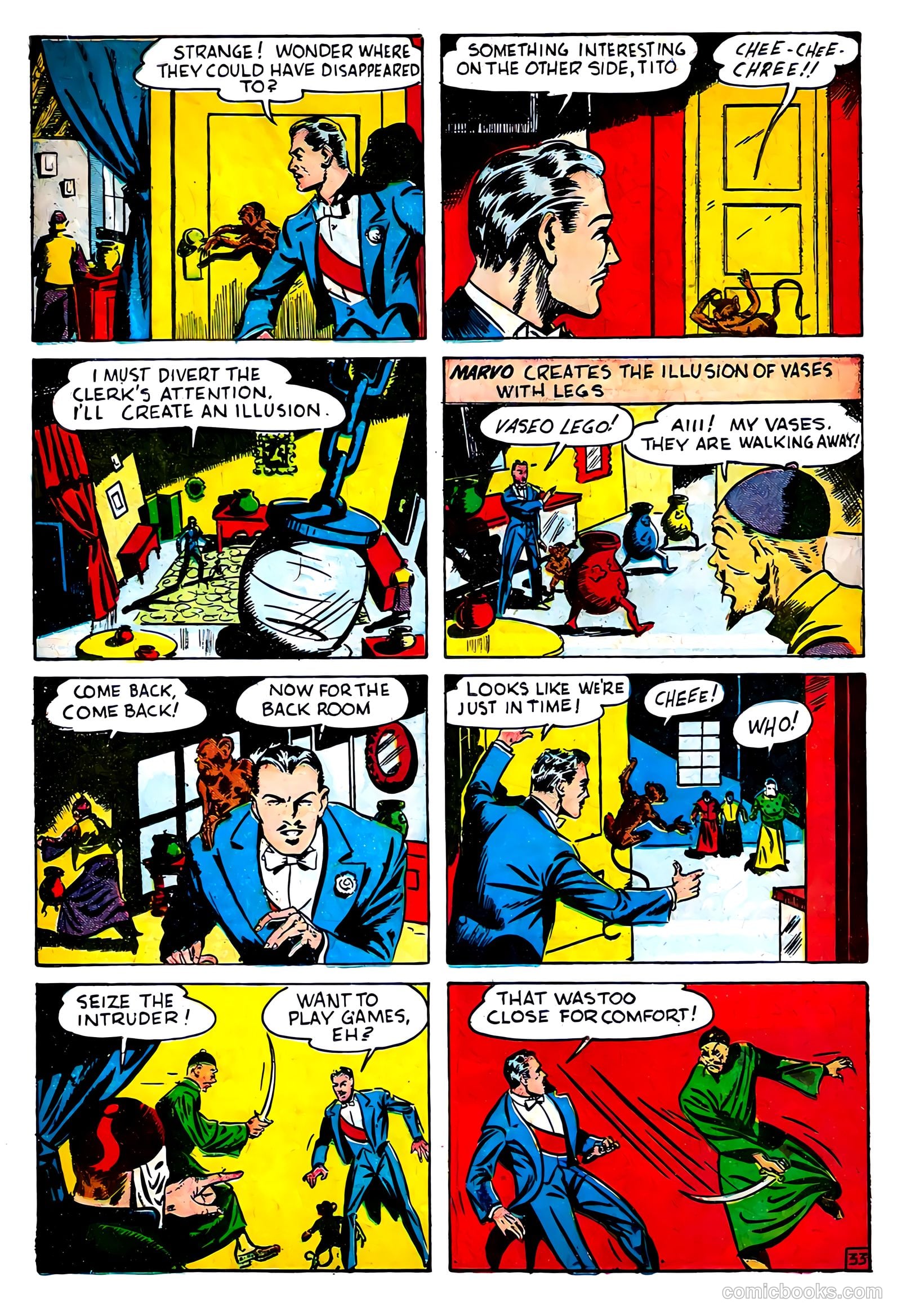 Lightning Comics #2 (1941) — page 35 of 68