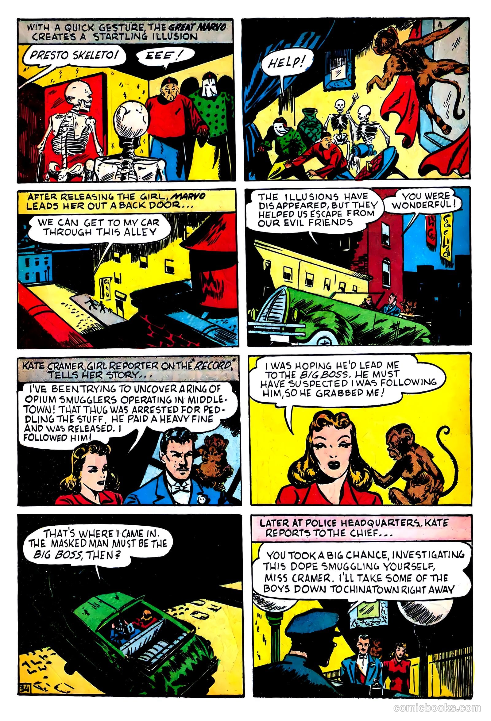 Lightning Comics #2 (1941) — page 36 of 68