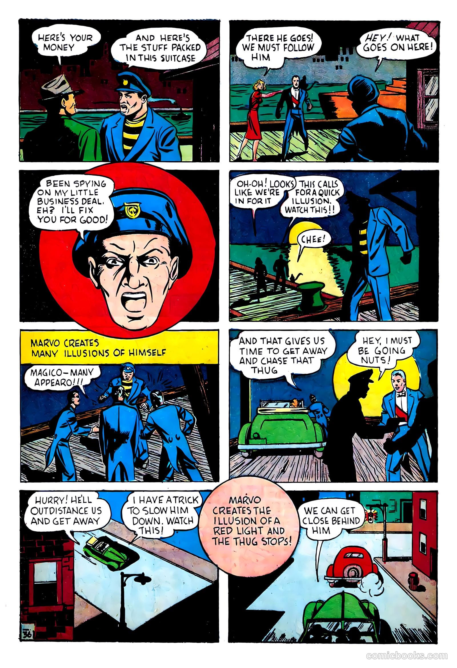 Lightning Comics #2 (1941) — page 38 of 68