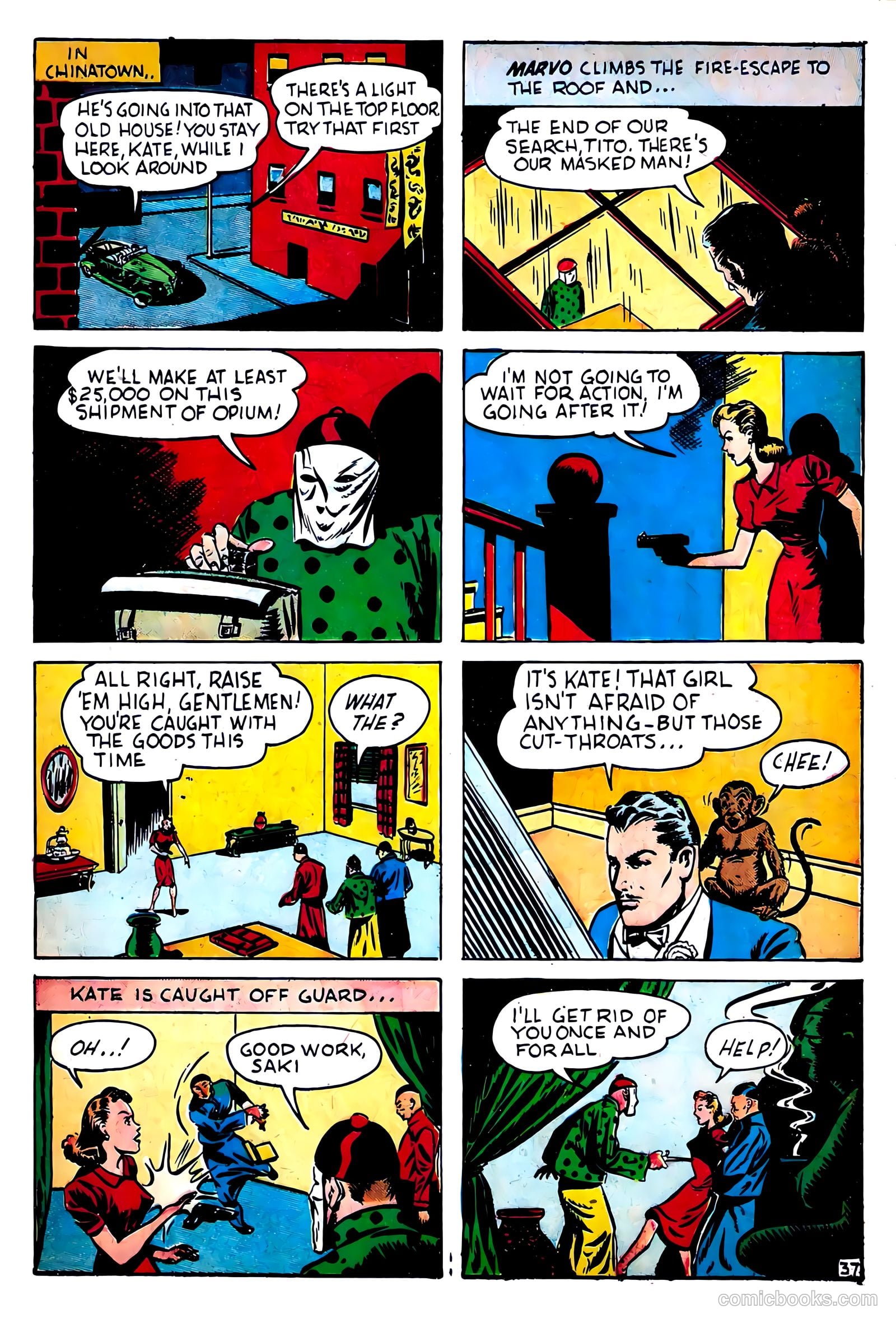 Lightning Comics #2 (1941) — page 39 of 68