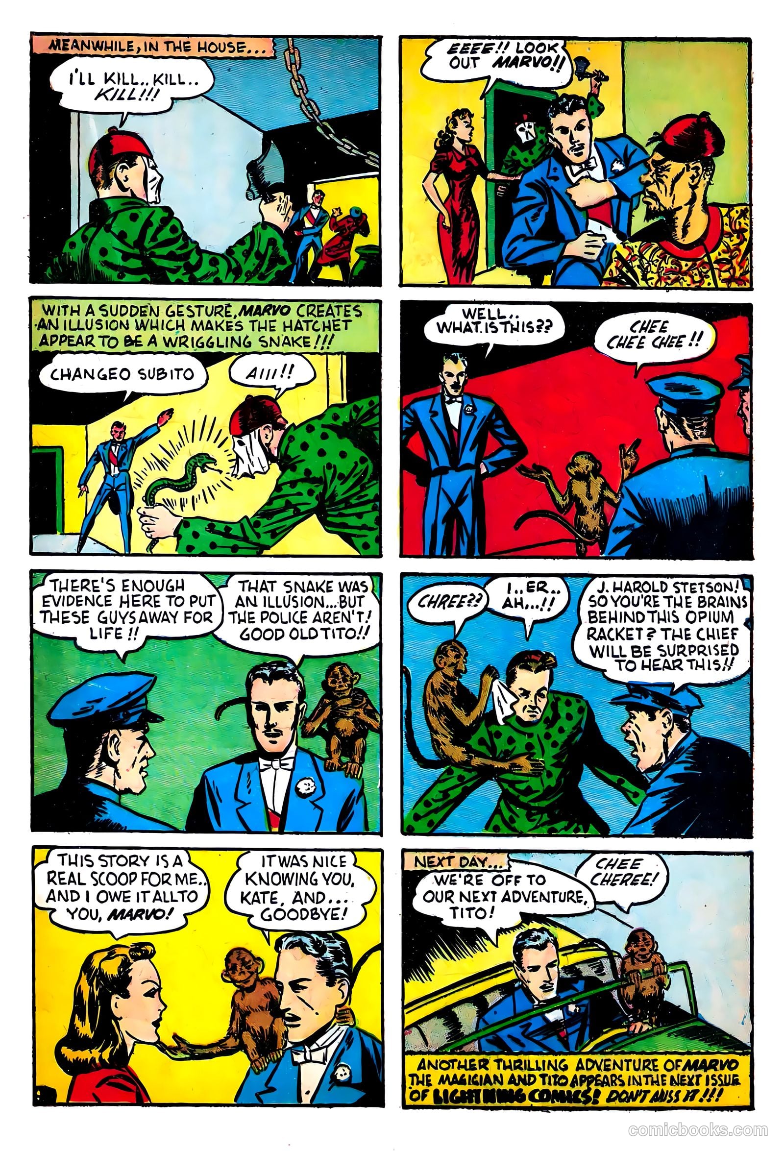 Lightning Comics #2 (1941) — page 41 of 68