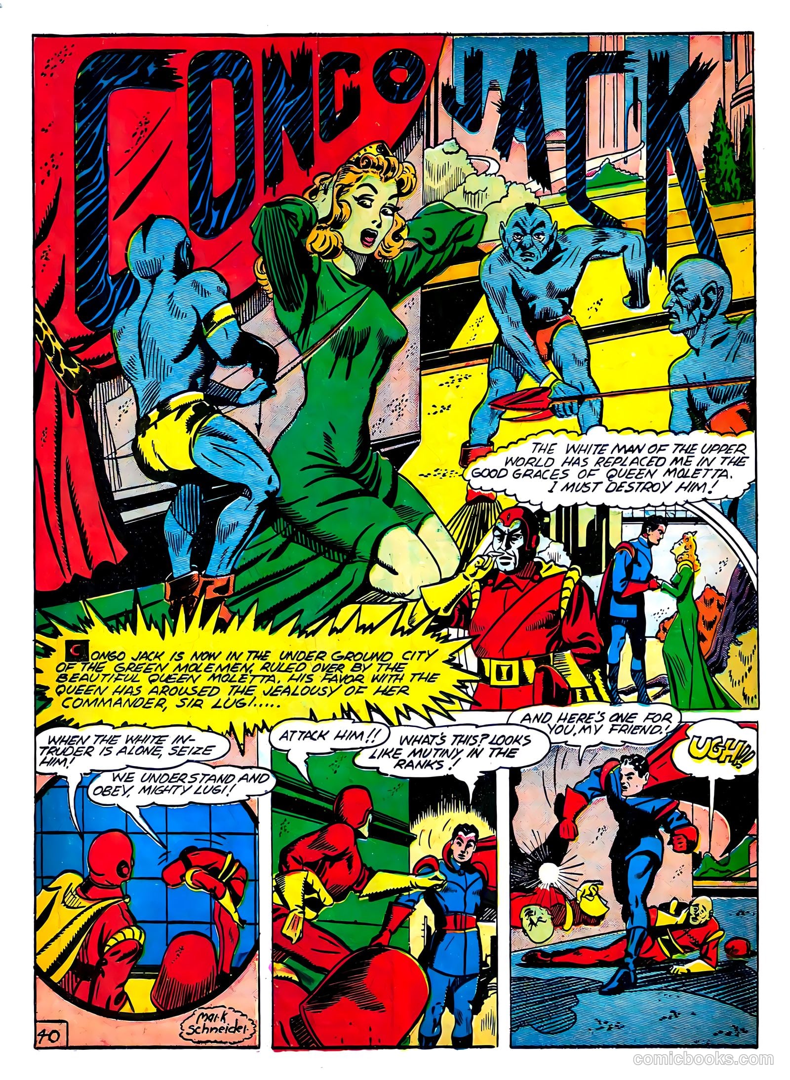 Lightning Comics #2 (1941) — page 42 of 68