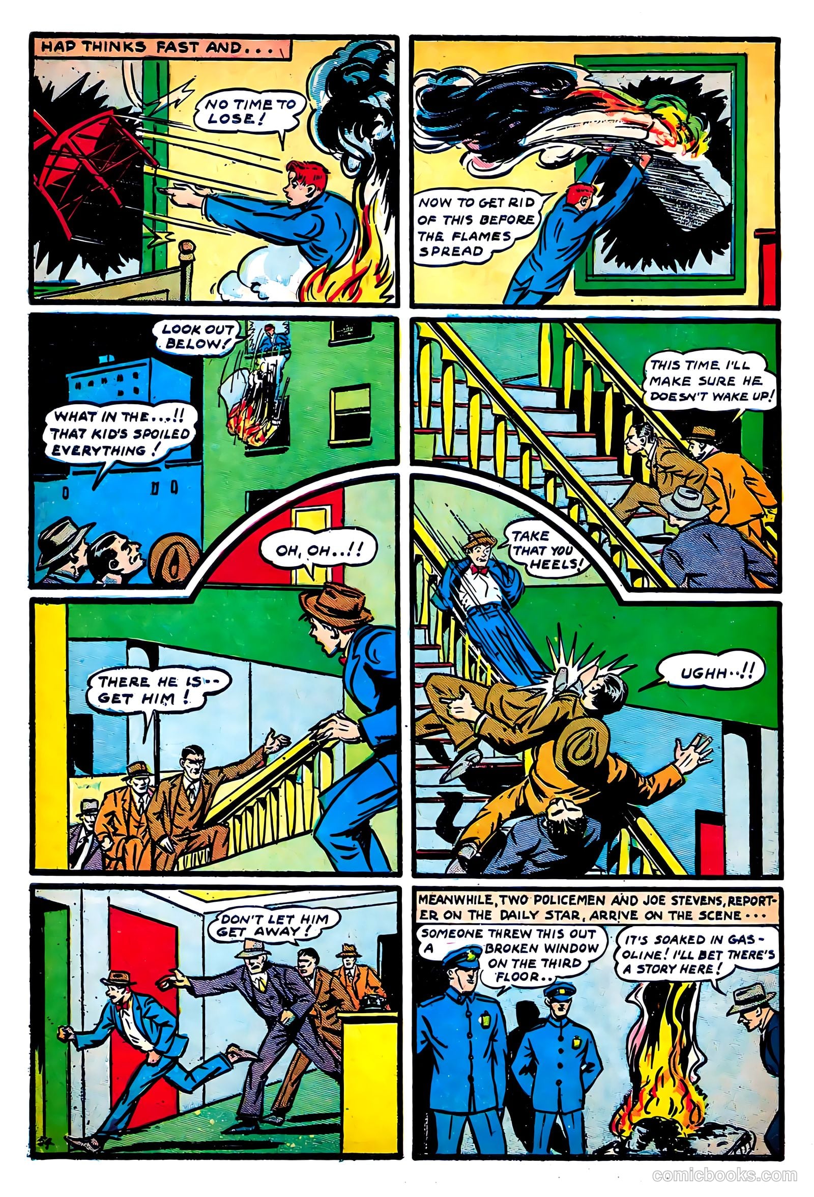 Lightning Comics #2 (1941) — page 56 of 68