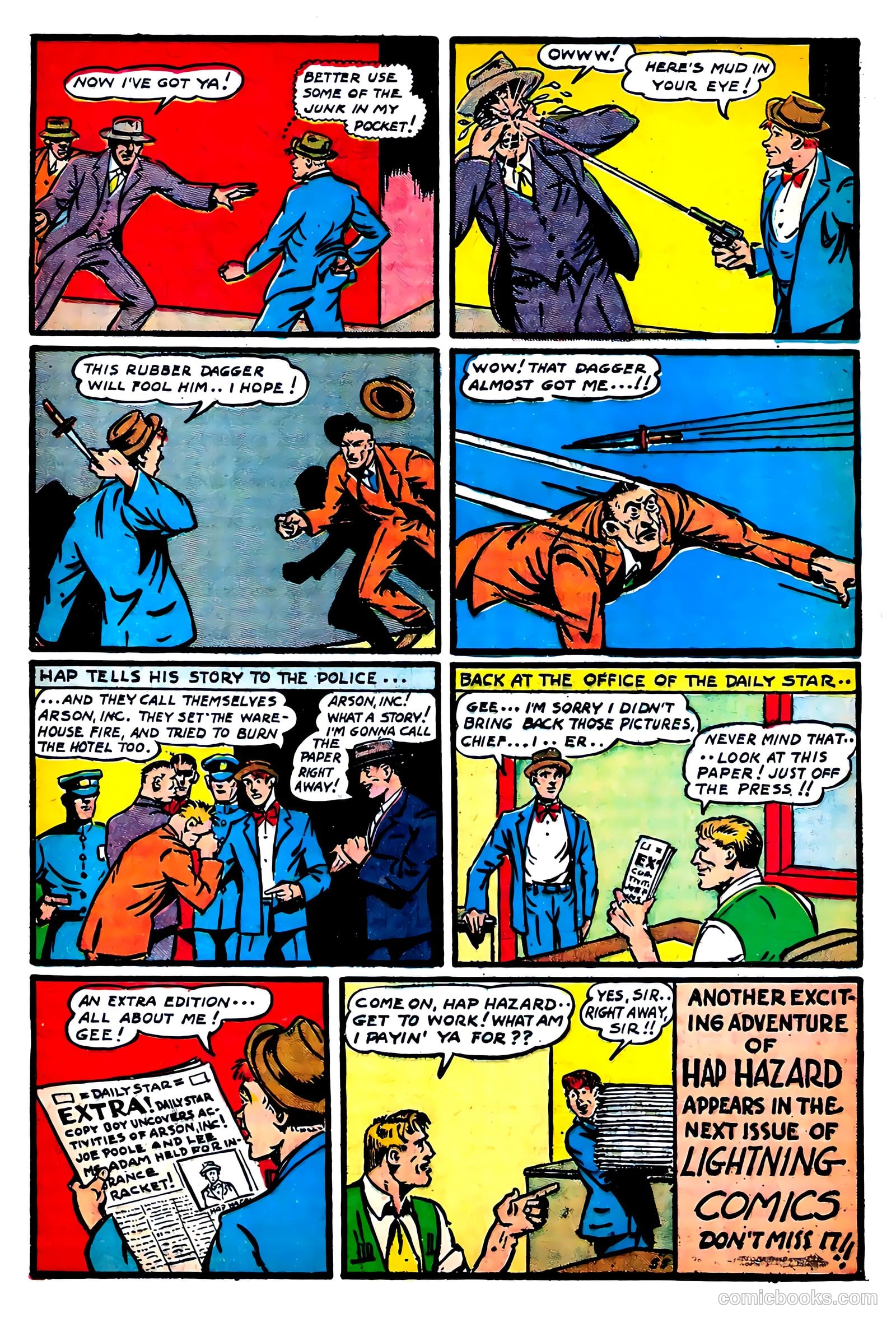 Lightning Comics #2 (1941) — page 57 of 68