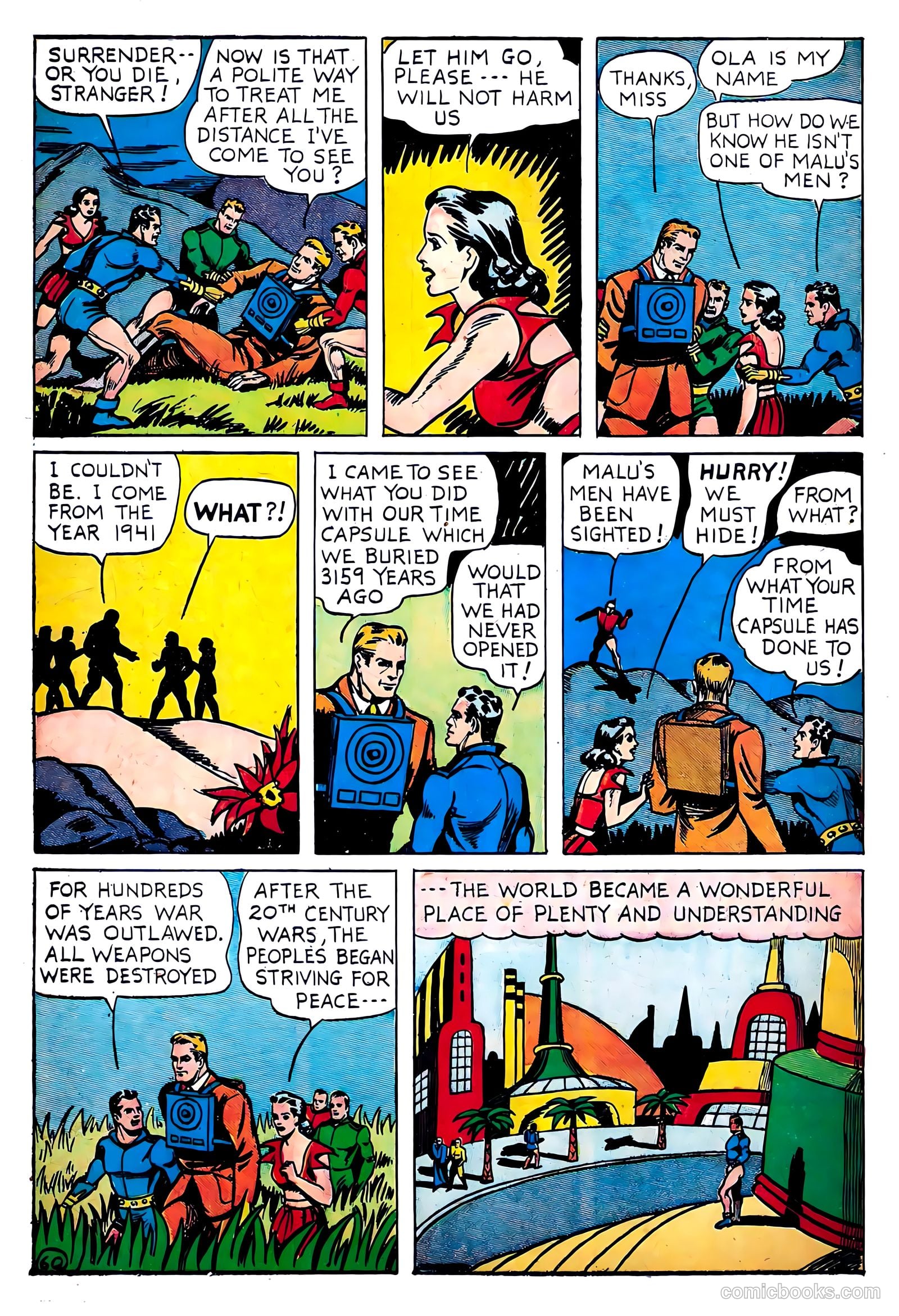 Lightning Comics #2 (1941) — page 62 of 68