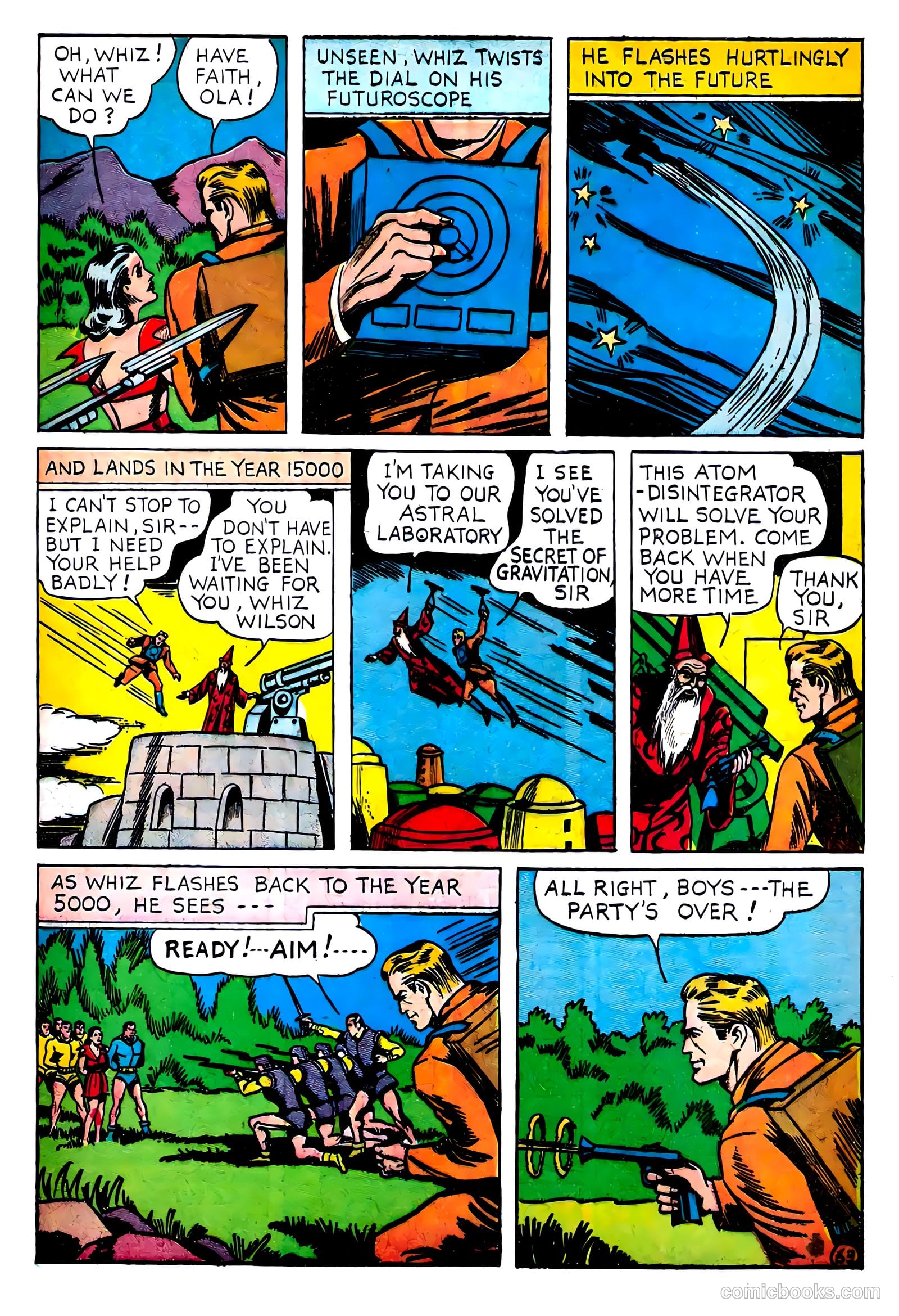Lightning Comics #2 (1941) — page 65 of 68