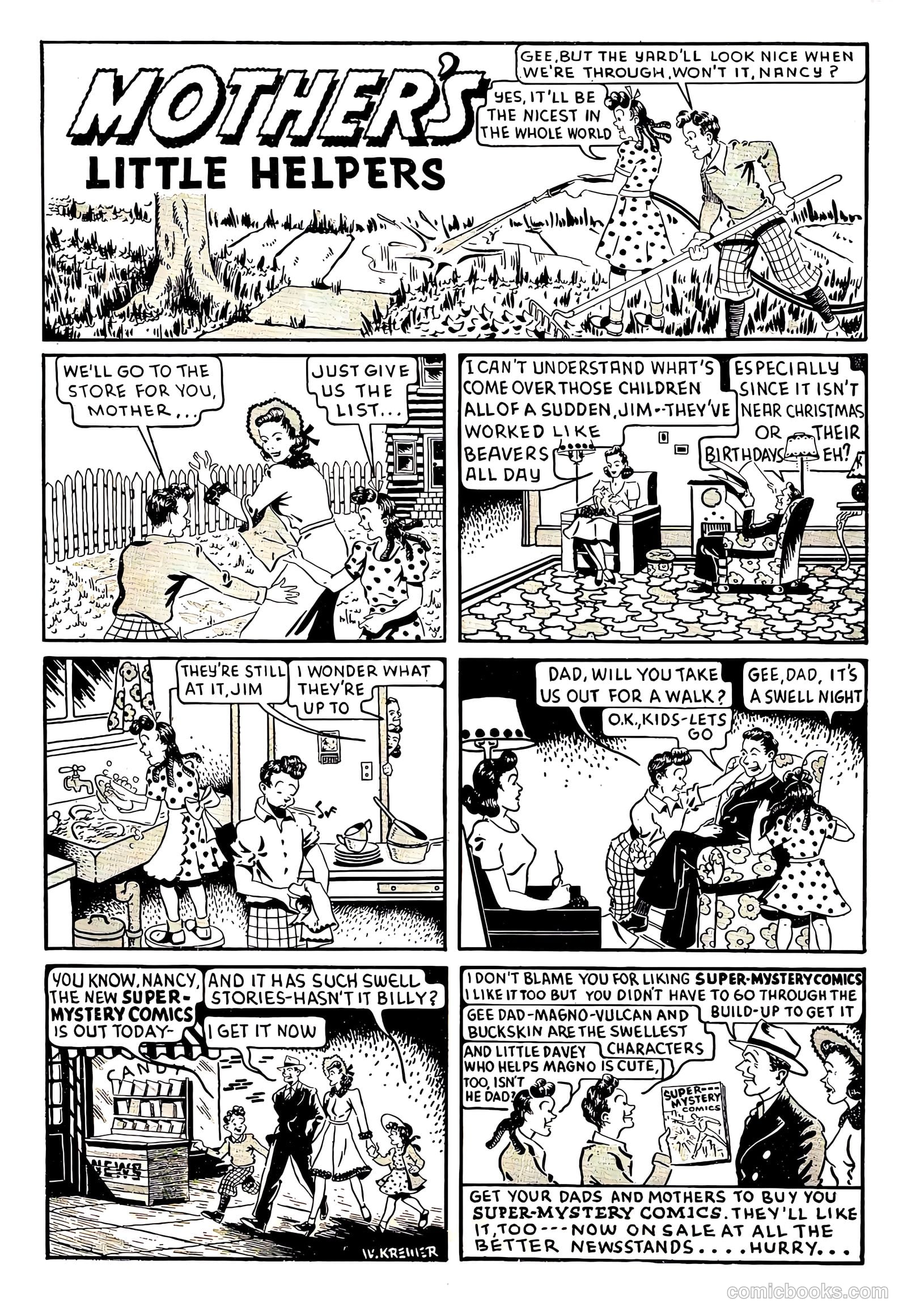 Lightning Comics #2 (1941) — page 67 of 68