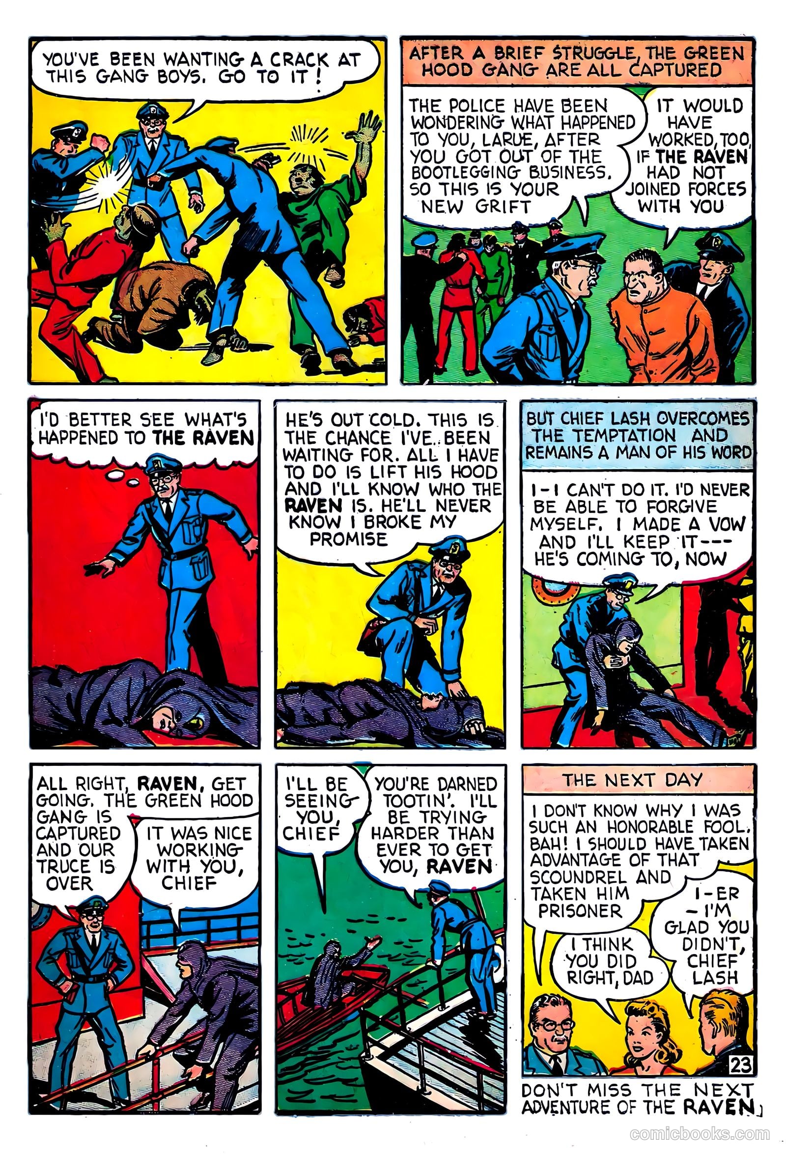 Lightning Comics #2 (1941) — page 25 of 68