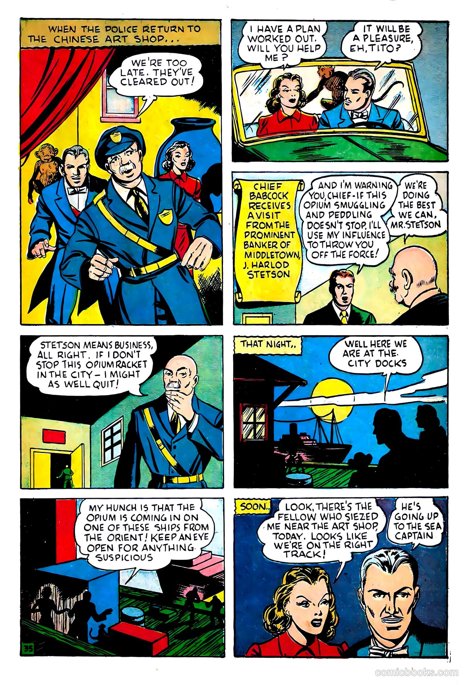 Lightning Comics #2 (1941) — page 37 of 68
