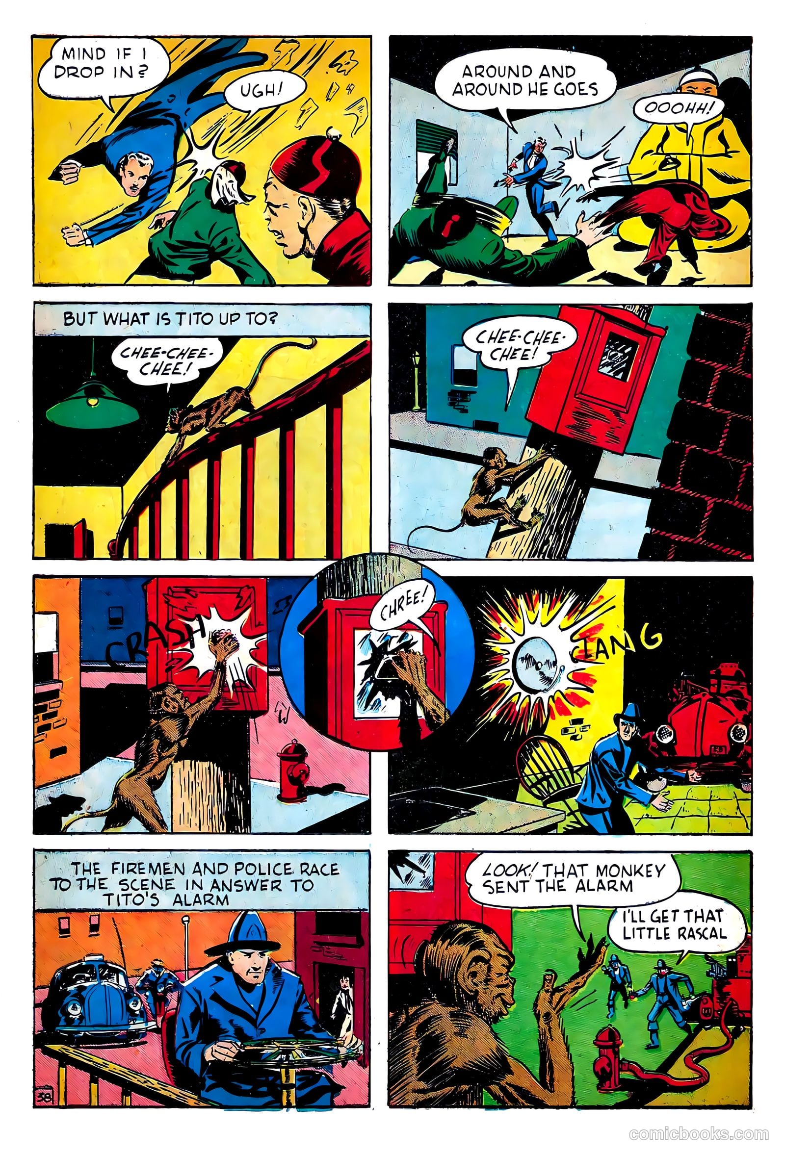 Lightning Comics #2 (1941) — page 40 of 68