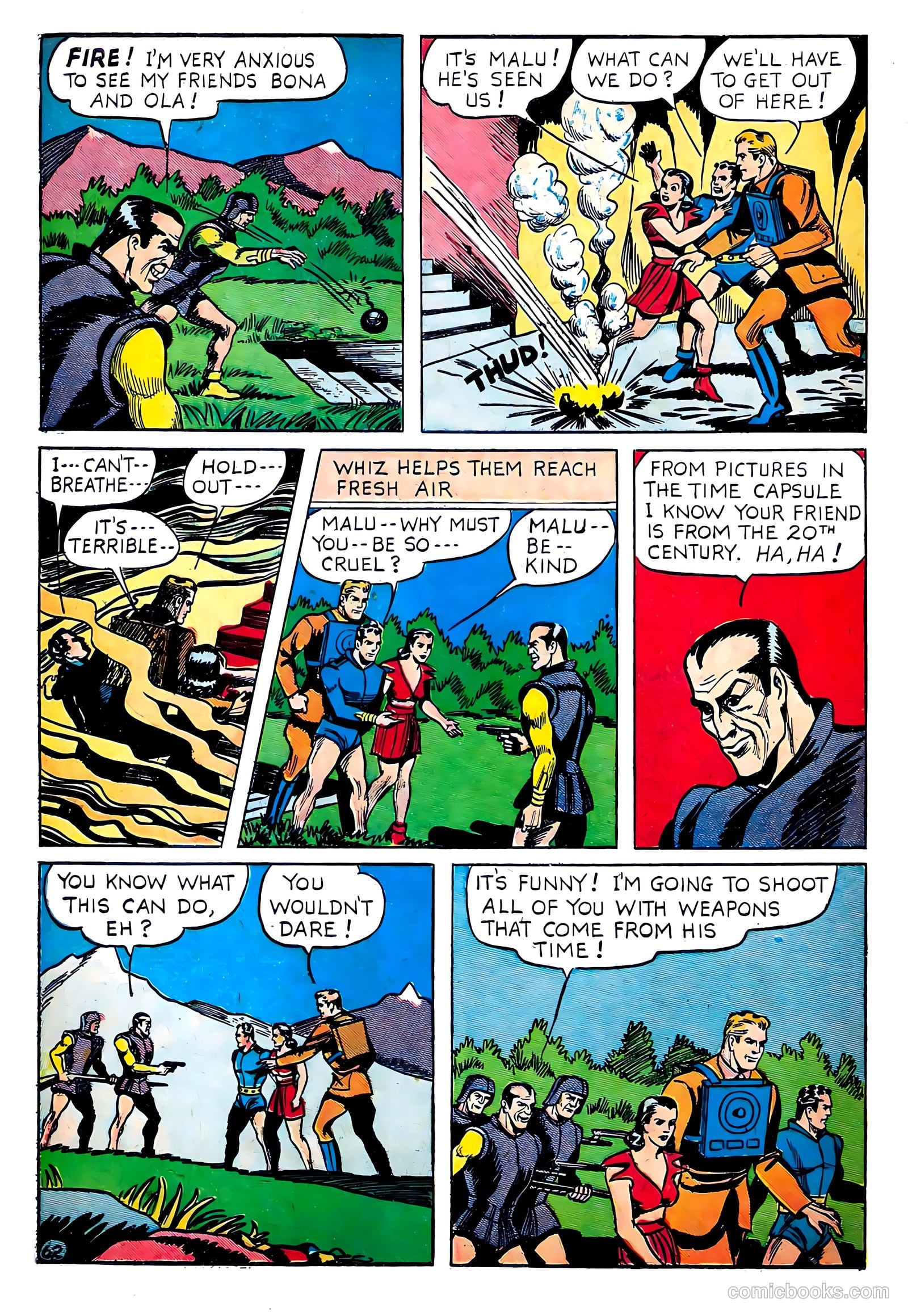 Lightning Comics #2 (1941) — page 64 of 68