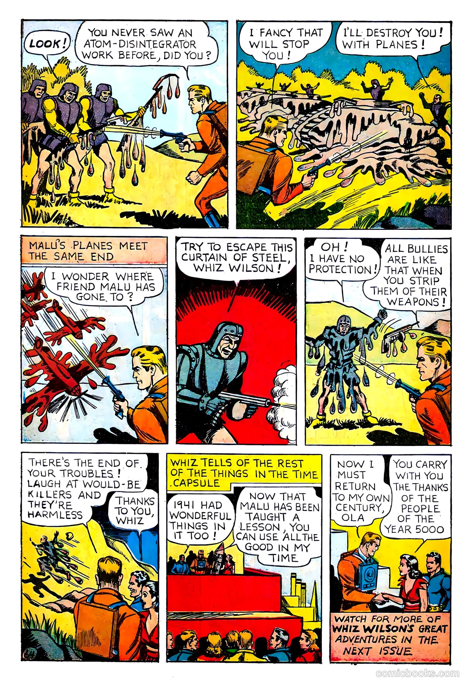Lightning Comics #2 (1941) — page 66 of 68