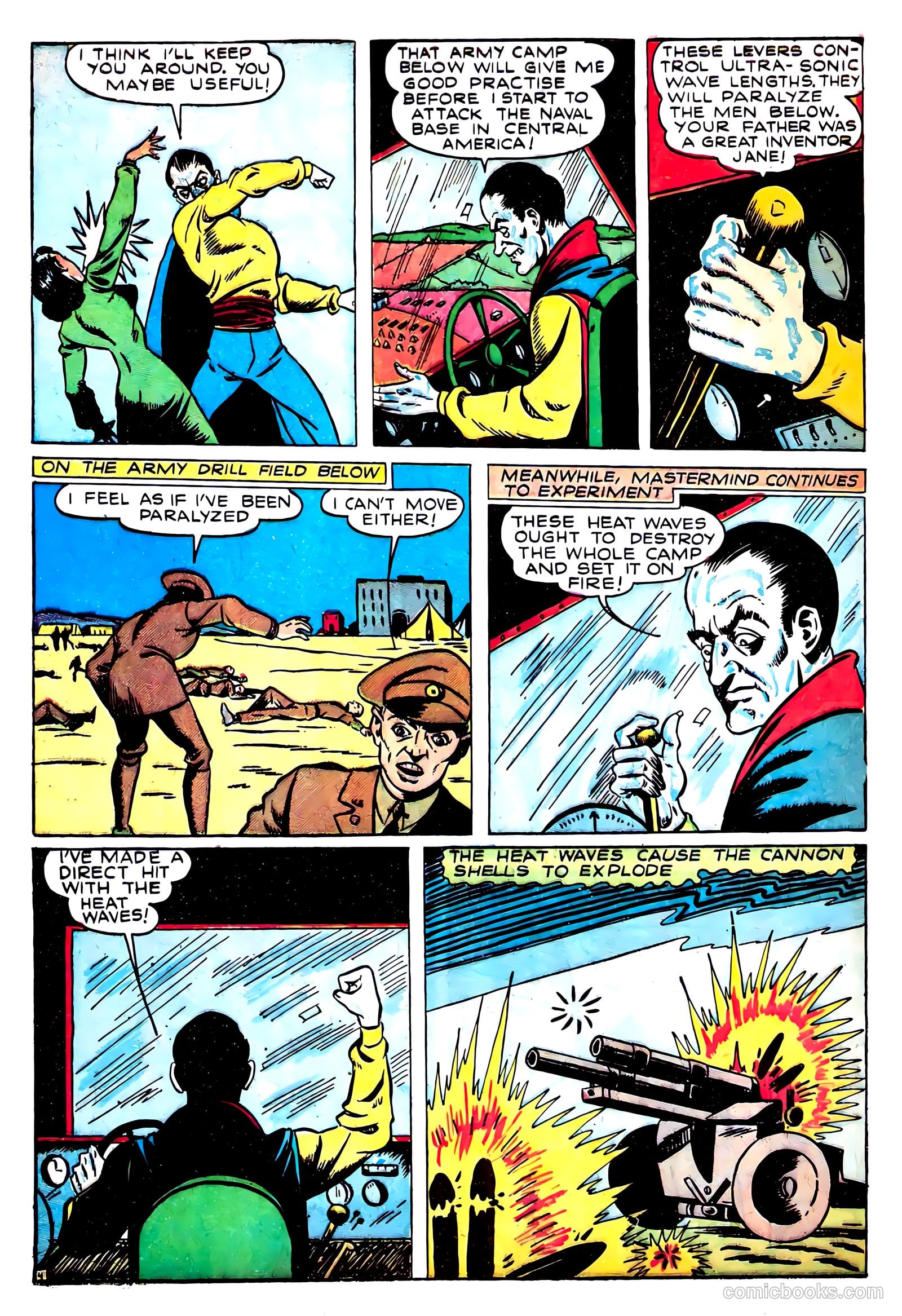 Lightning Comics #3 (1941) — page 6 of 68