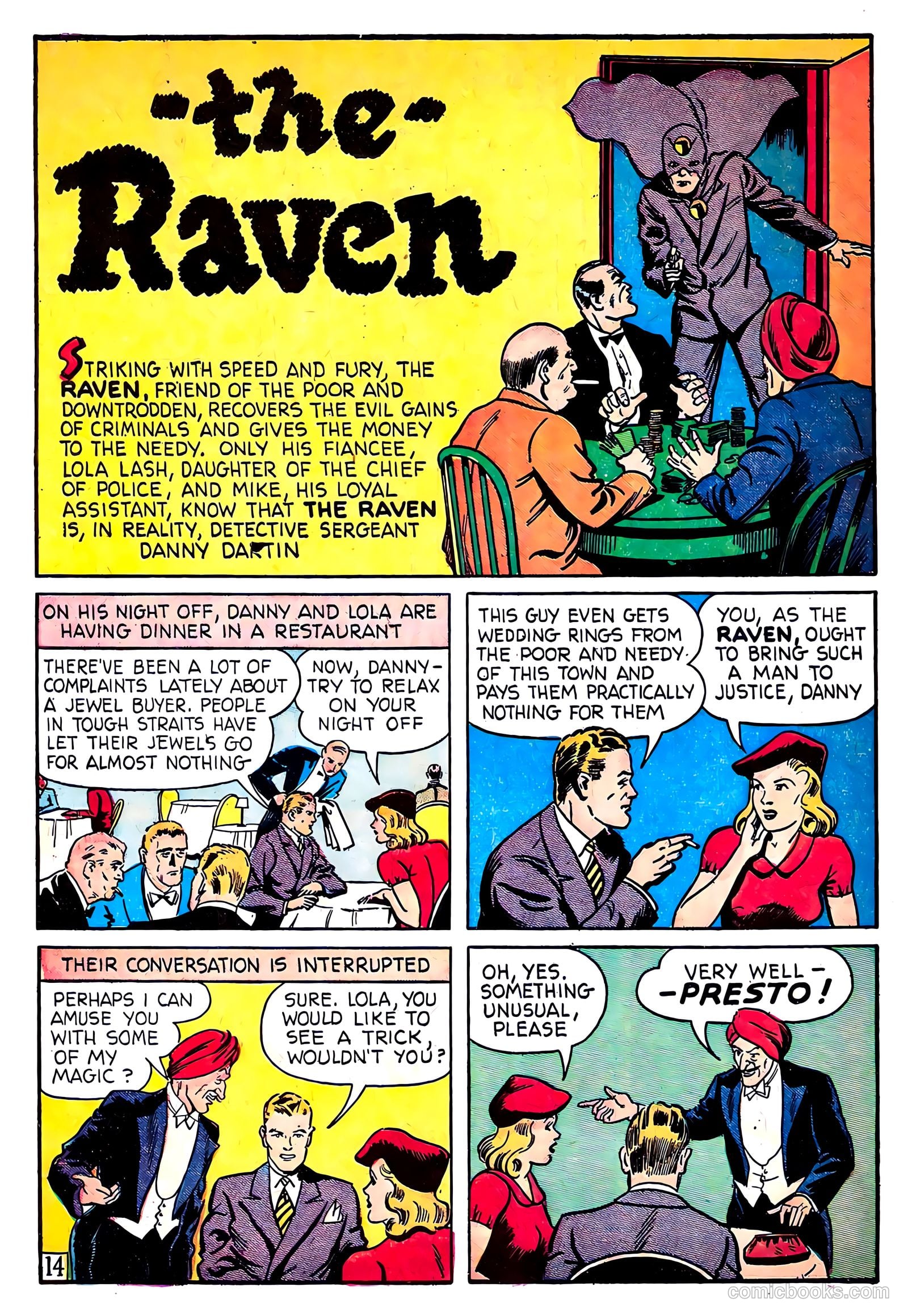 Lightning Comics #3 (1941) — page 16 of 68