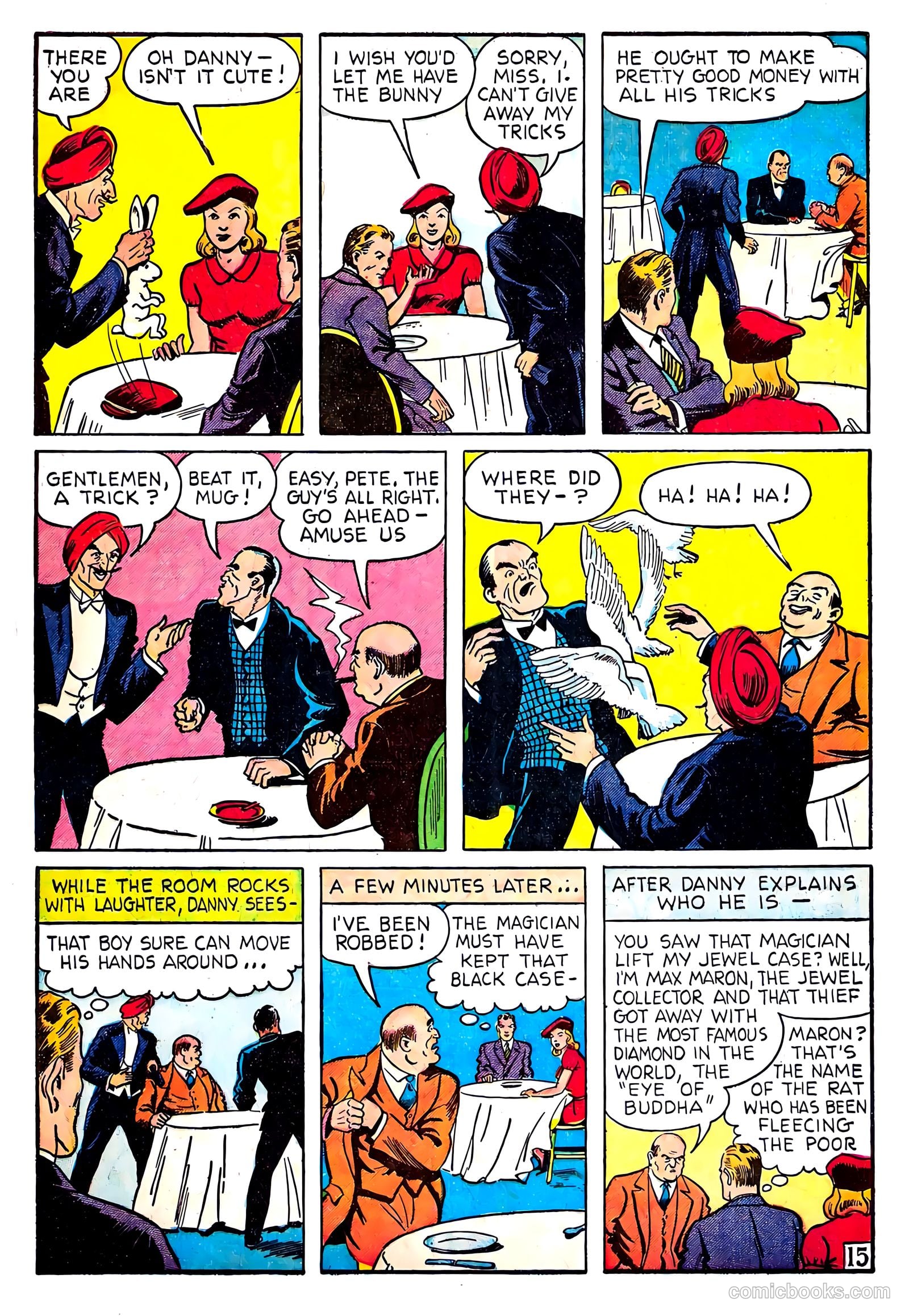 Lightning Comics #3 (1941) — page 17 of 68