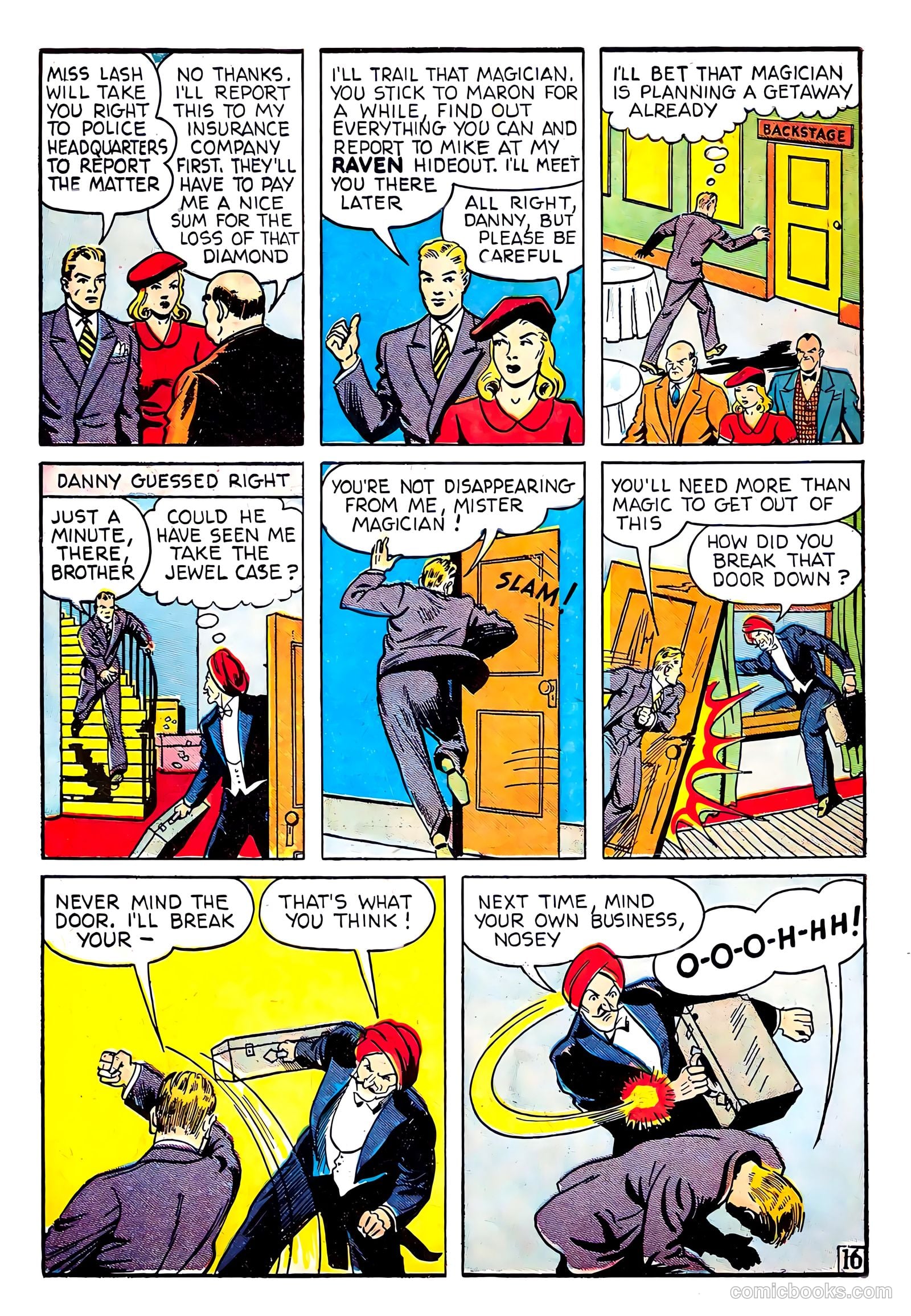 Lightning Comics #3 (1941) — page 18 of 68