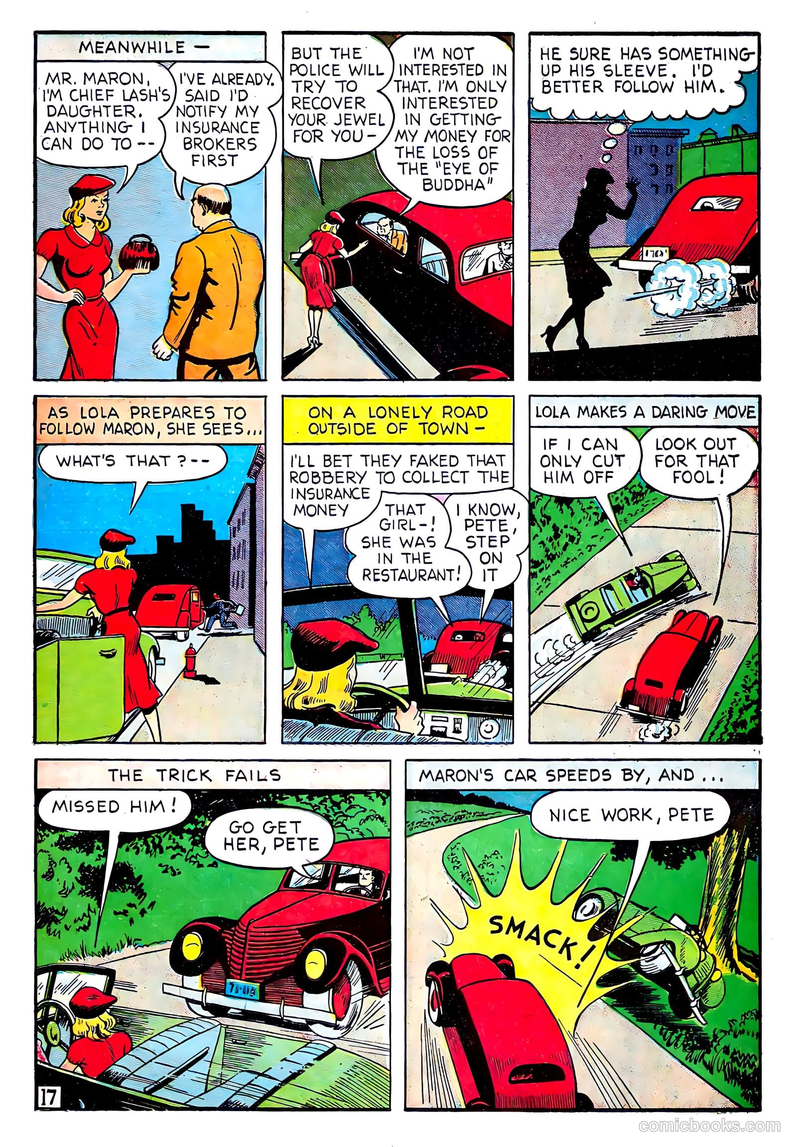 Lightning Comics #3 (1941) — page 19 of 68