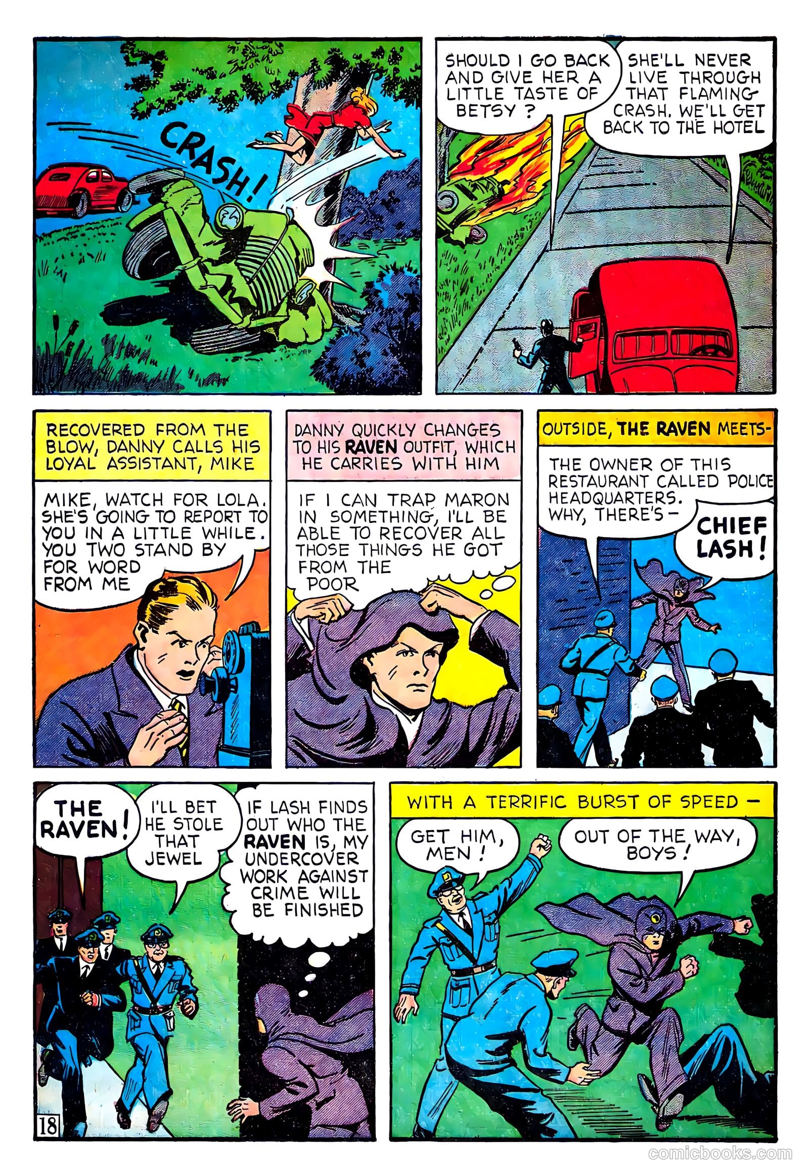 Lightning Comics #3 (1941) — page 20 of 68