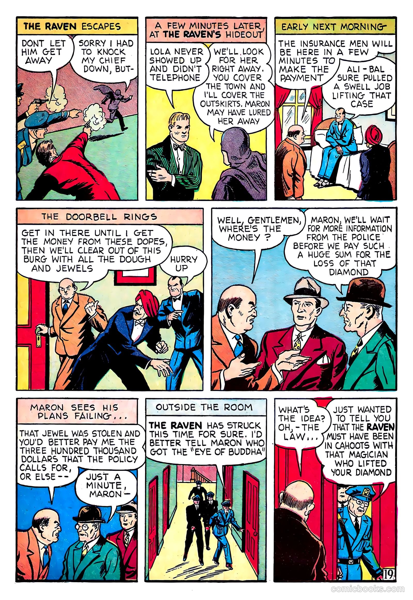 Lightning Comics #3 (1941) — page 21 of 68