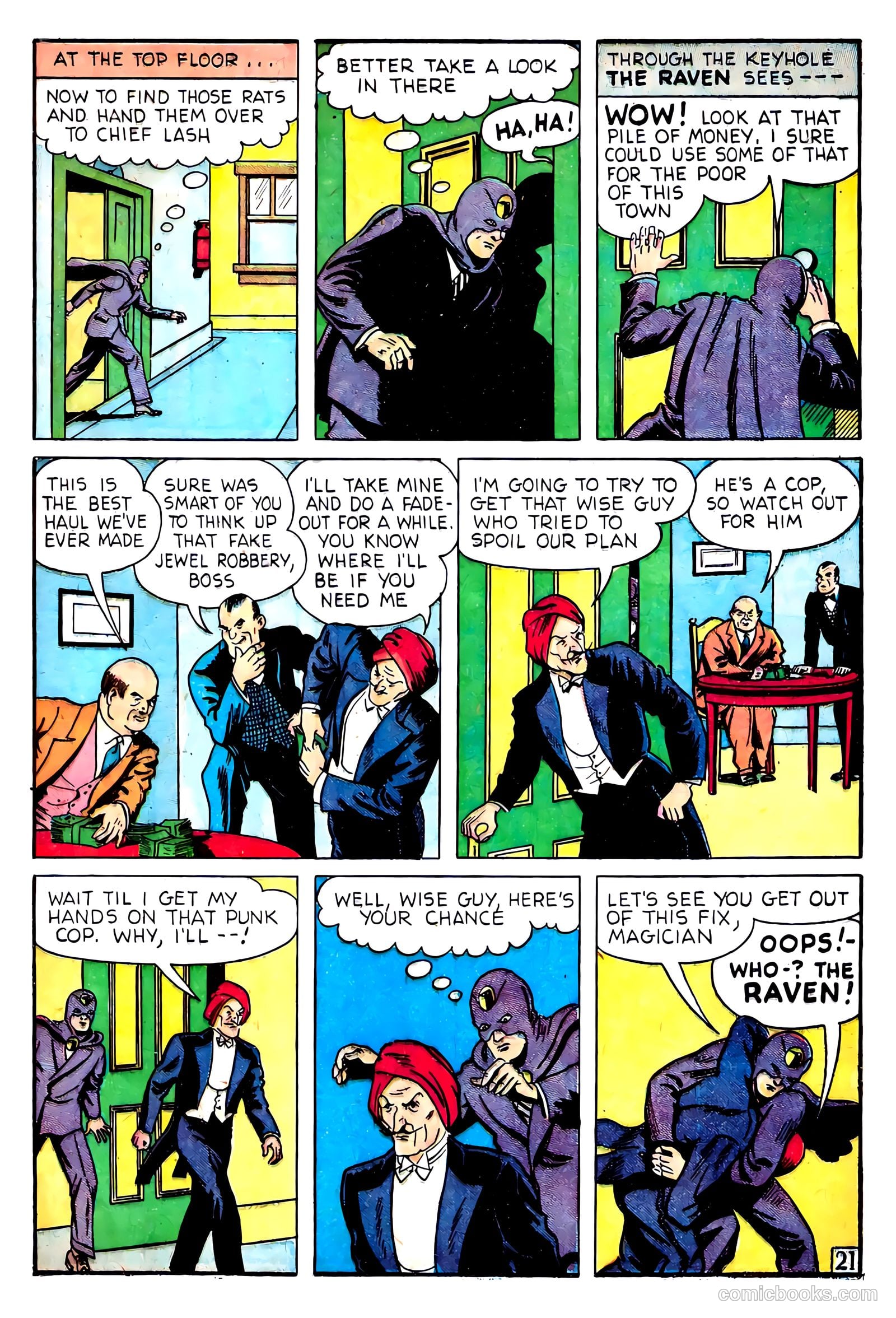 Lightning Comics #3 (1941) — page 23 of 68